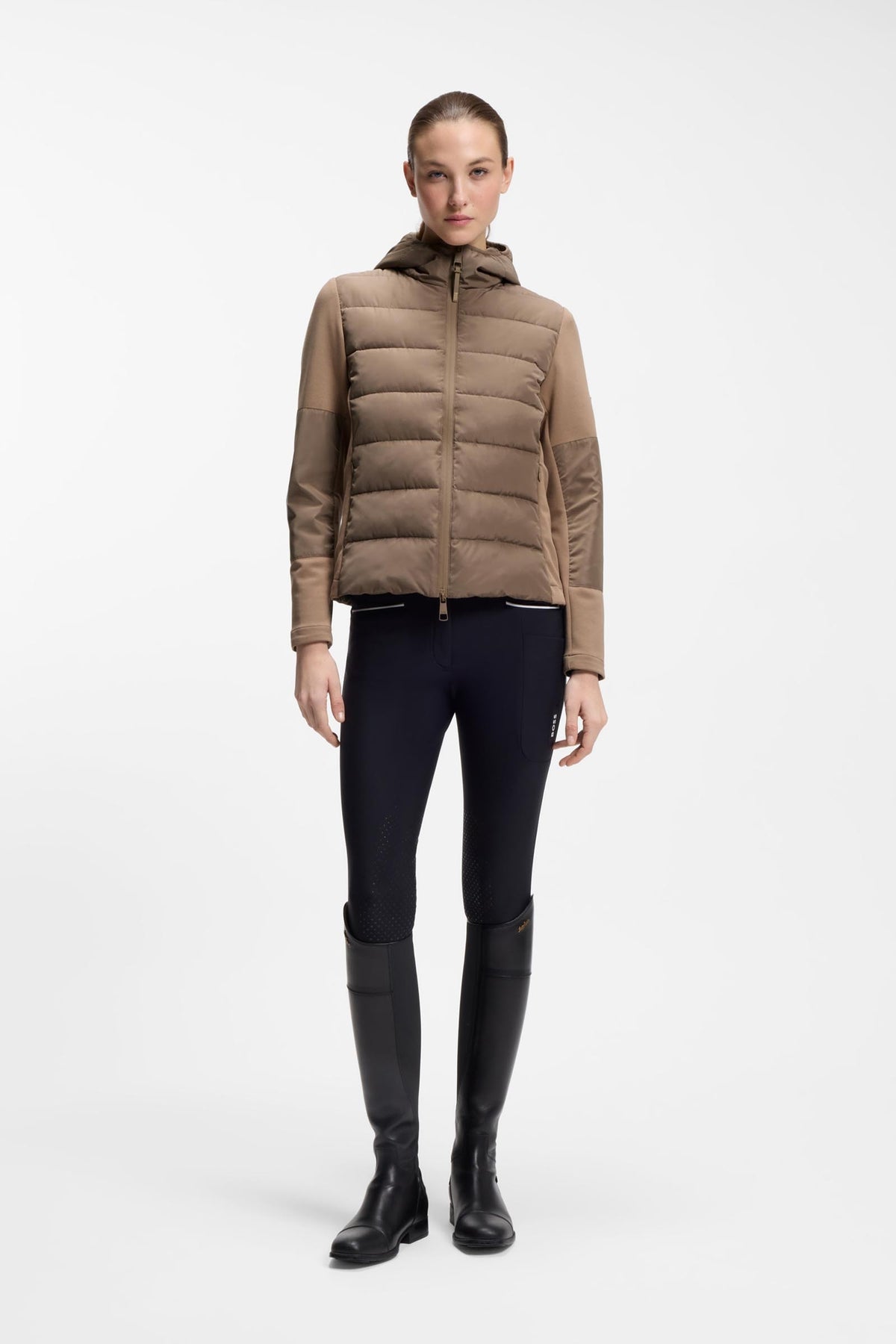BOSS Equestrian Boss Jessy Womens Hybrid Puffer Jacket Women’s Riding Clothing