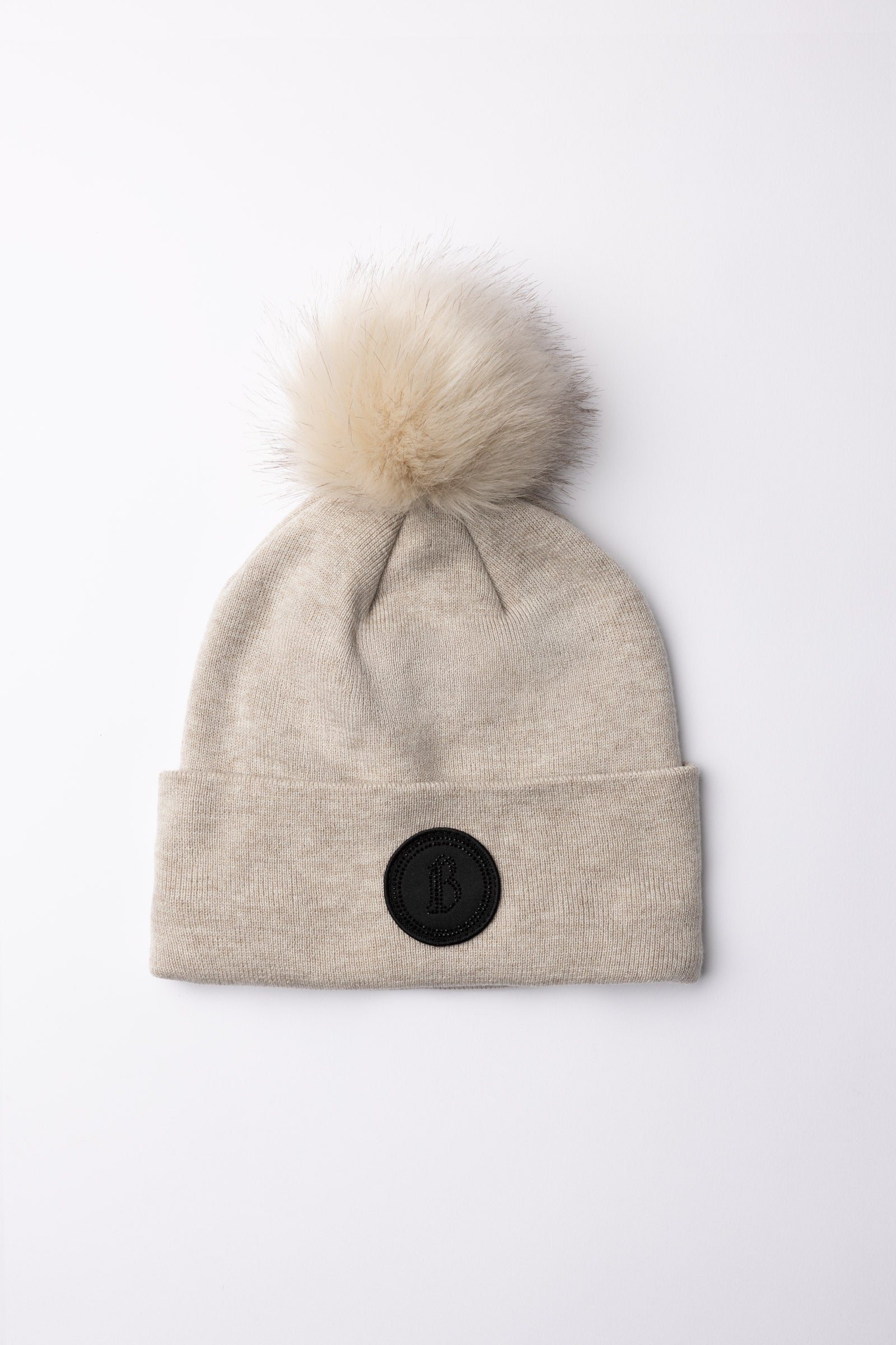 B Vertigo Sydney Strickmütze mit abnehmbarem Bommel Accessoires