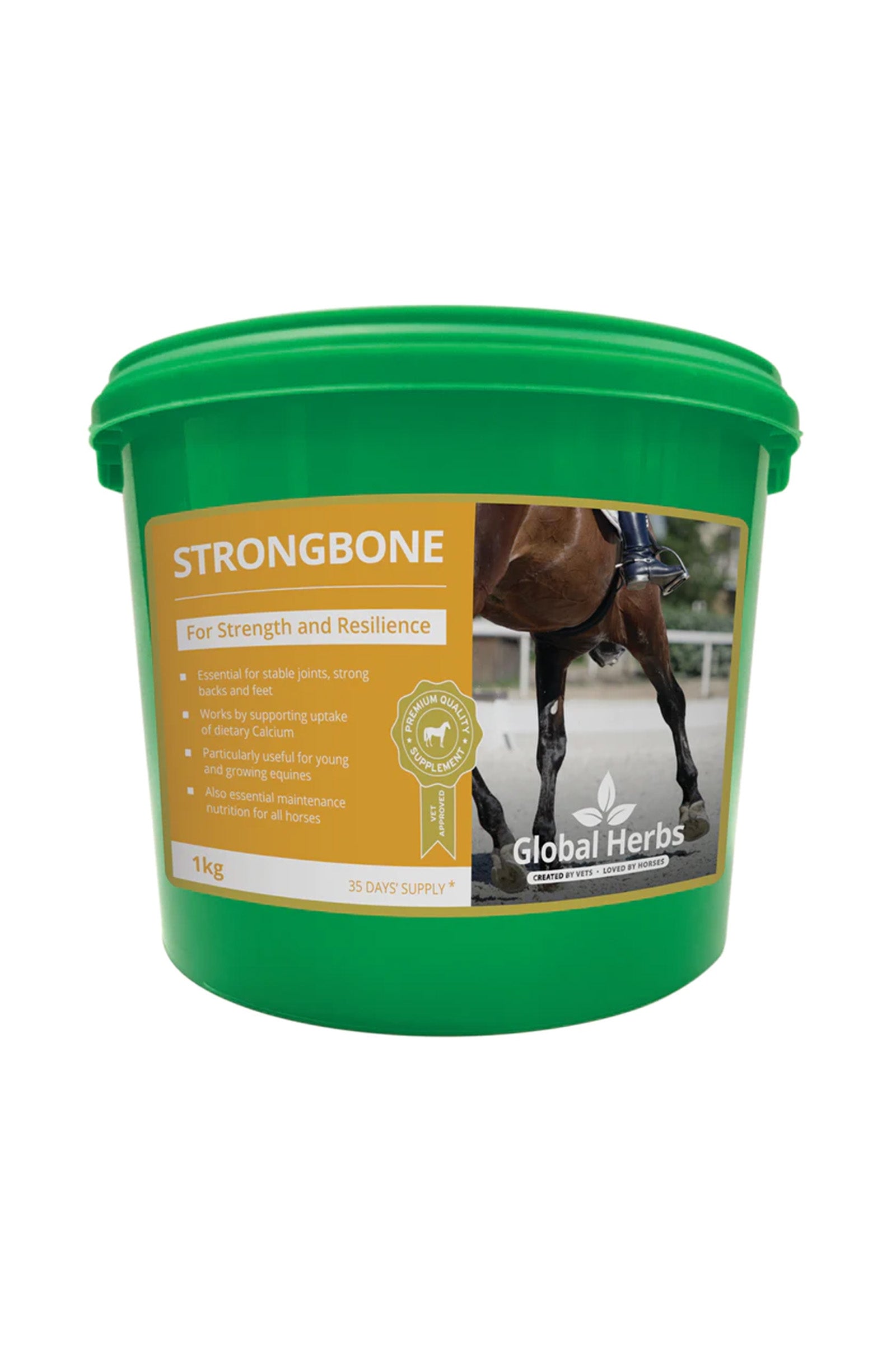Global Herbs StrongBone 1kg Horse Feed & Nutrition
