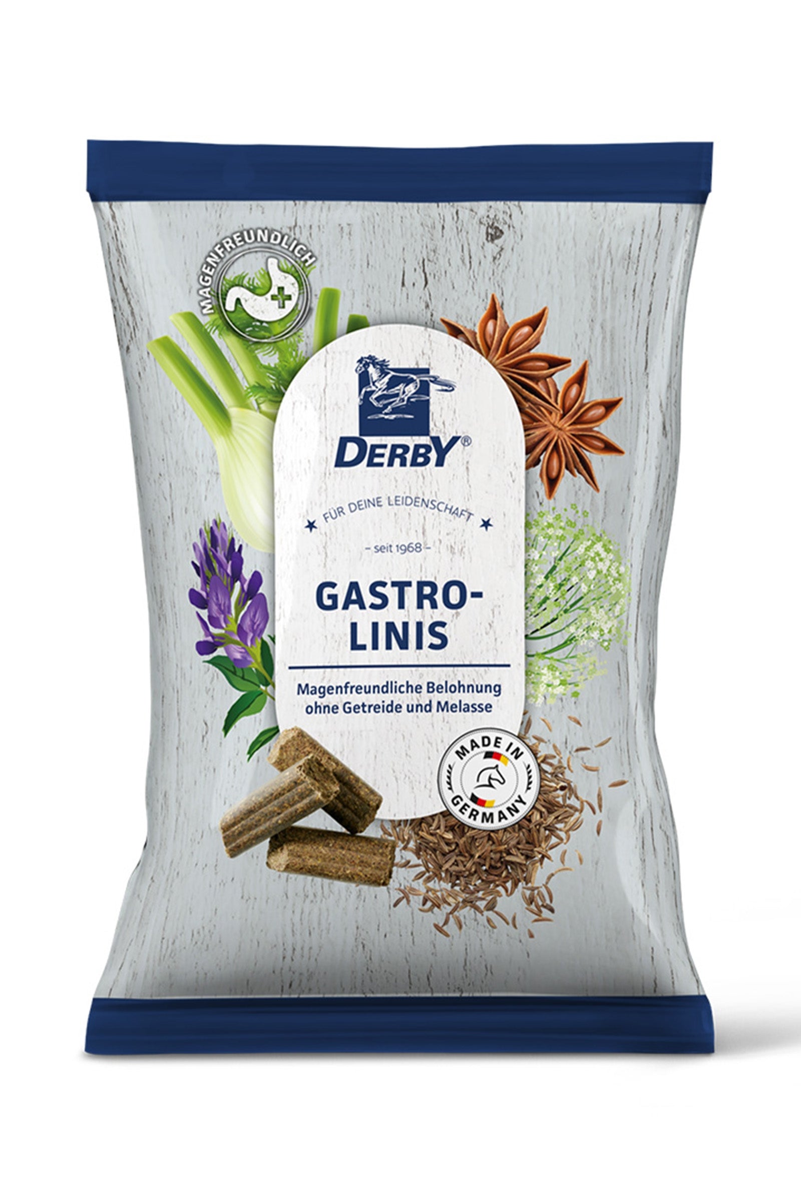 Derby Gastrolinis Leckerli, 3kg Horse Feed & Nutrition