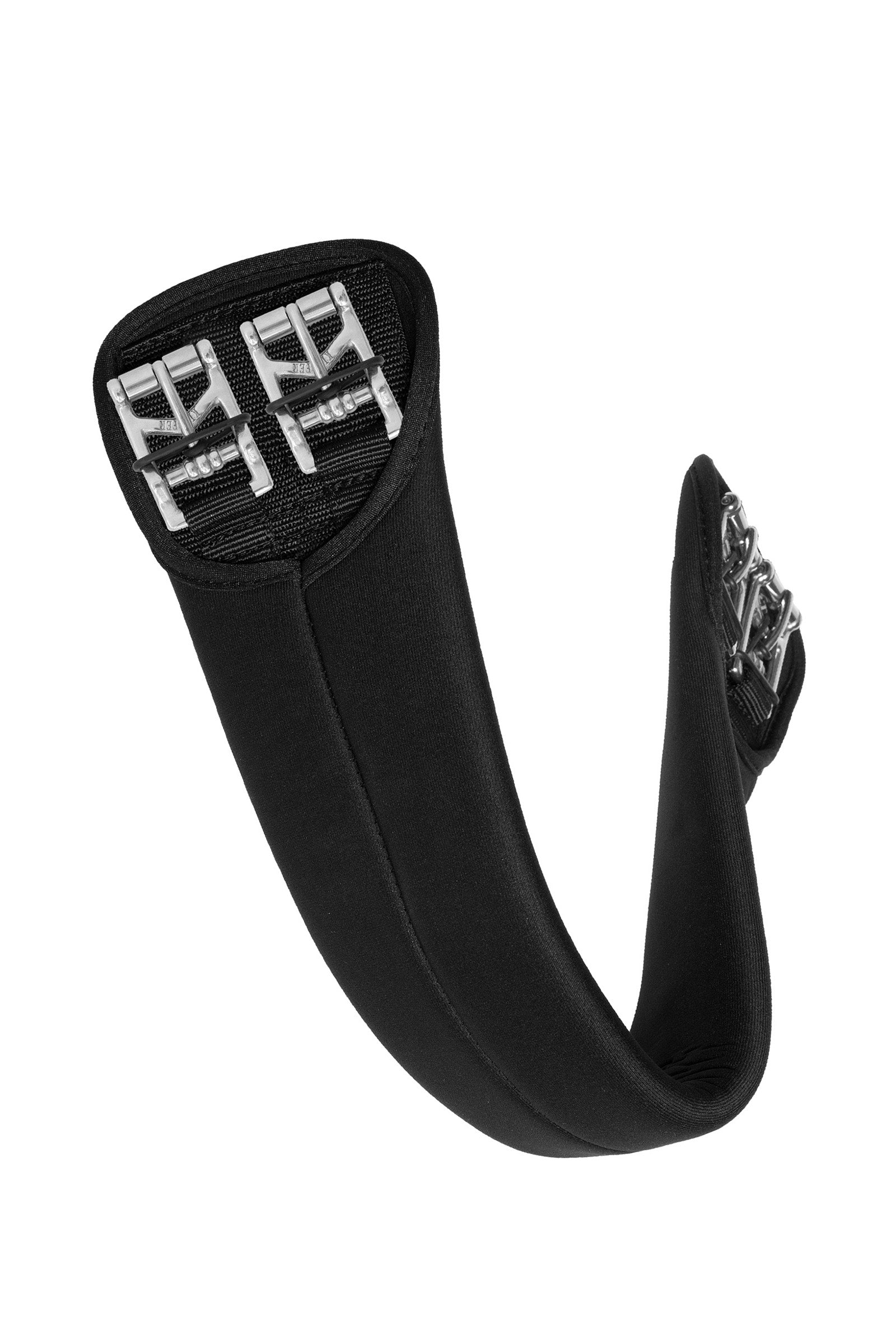 Kieffer KIEFFERPREN Kurzgurt ohne elastische Einsätze, Rollenschnallen mit Elastomerband Sättel & Sattelgurte