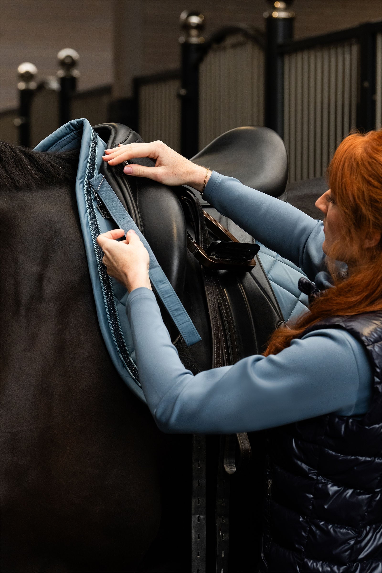 Eskadron Classic Sports SS25 Glossy Jewel Dressage Saddle Pad Saddle Pads