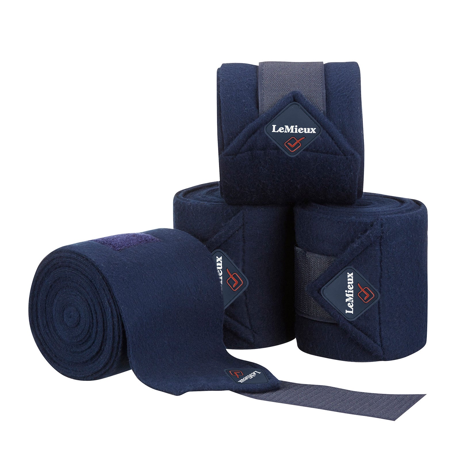 LeMieux Luxury Polo Bandagen, 4-er Set Leg Protection & Hoof Protection for Horses