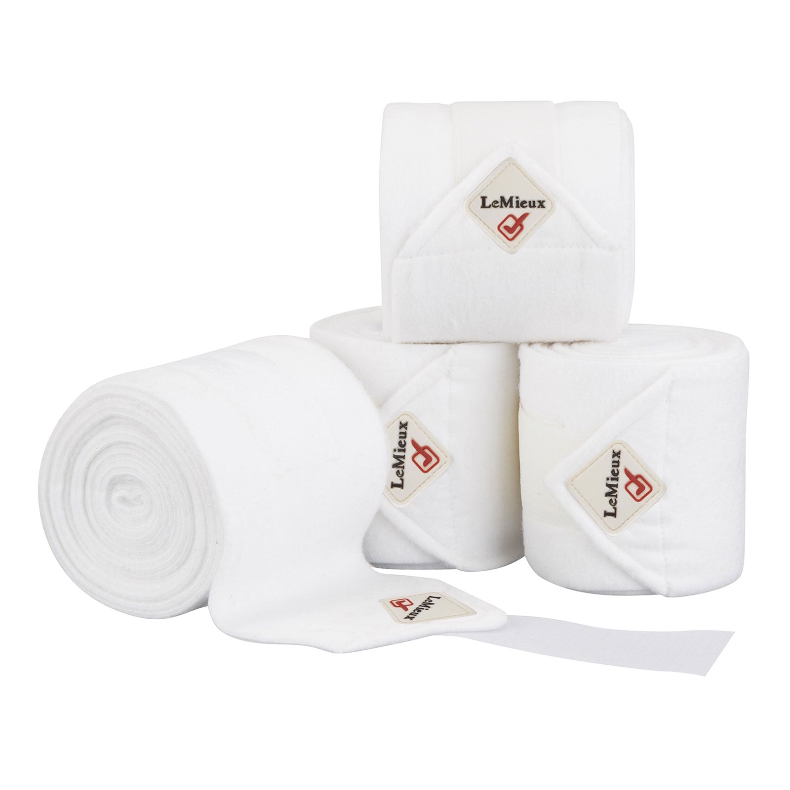 LeMieux Luxury Polo Bandagen, 4-er Set Leg Protection & Hoof Protection for Horses