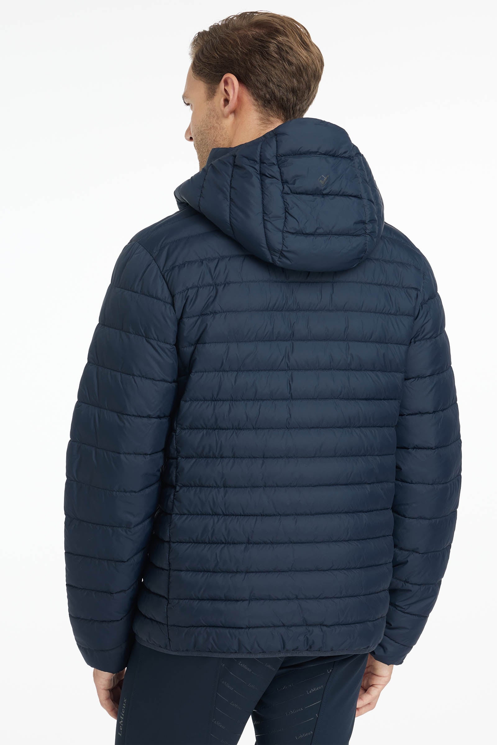 LeMieux Men`s Hooded Puffer Jacket Mens Riding Clothing