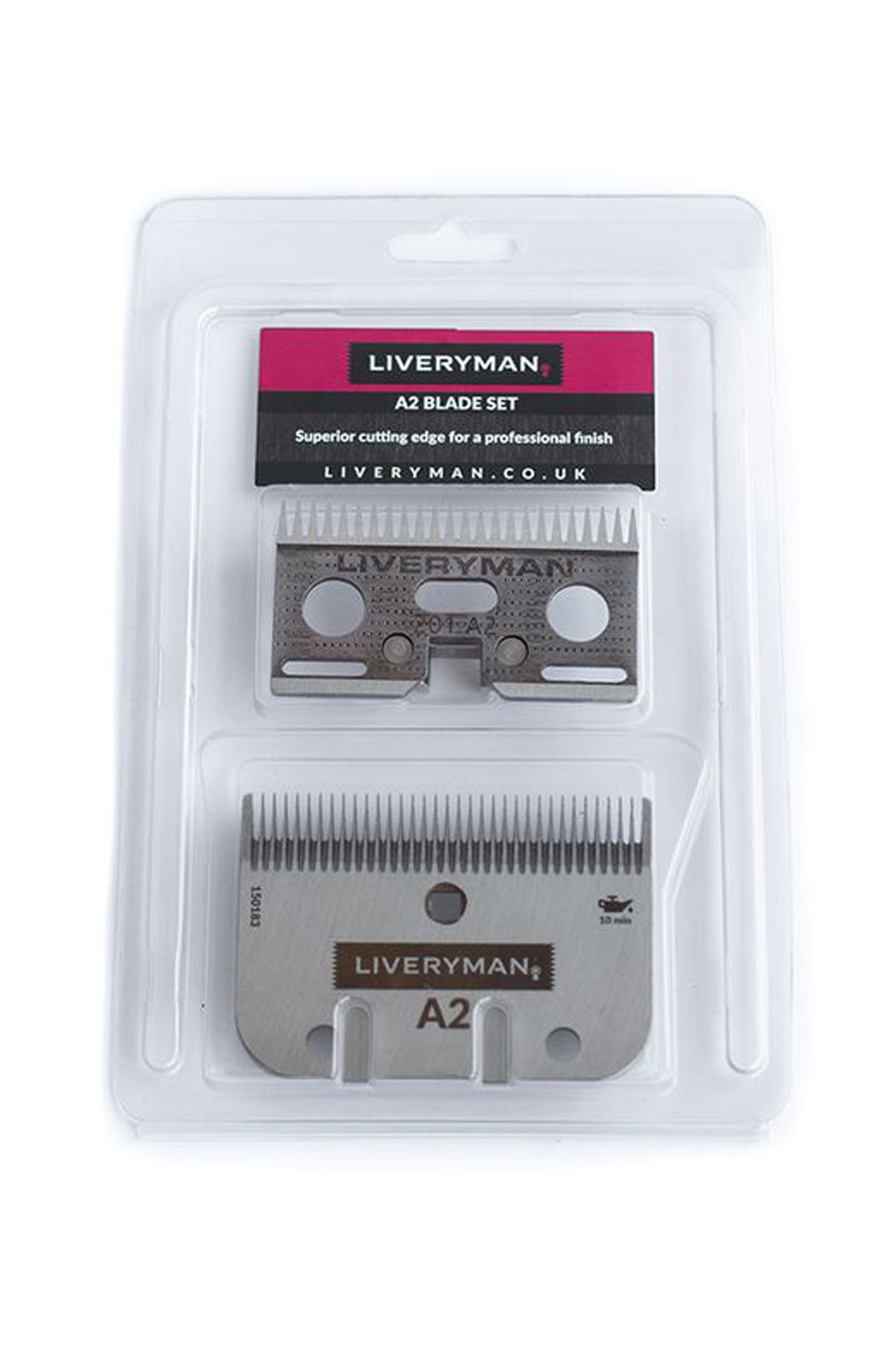 Liveryman A2 Klingen-Set Cutter & Comb, 2.4 mm Schneiden & Scheren