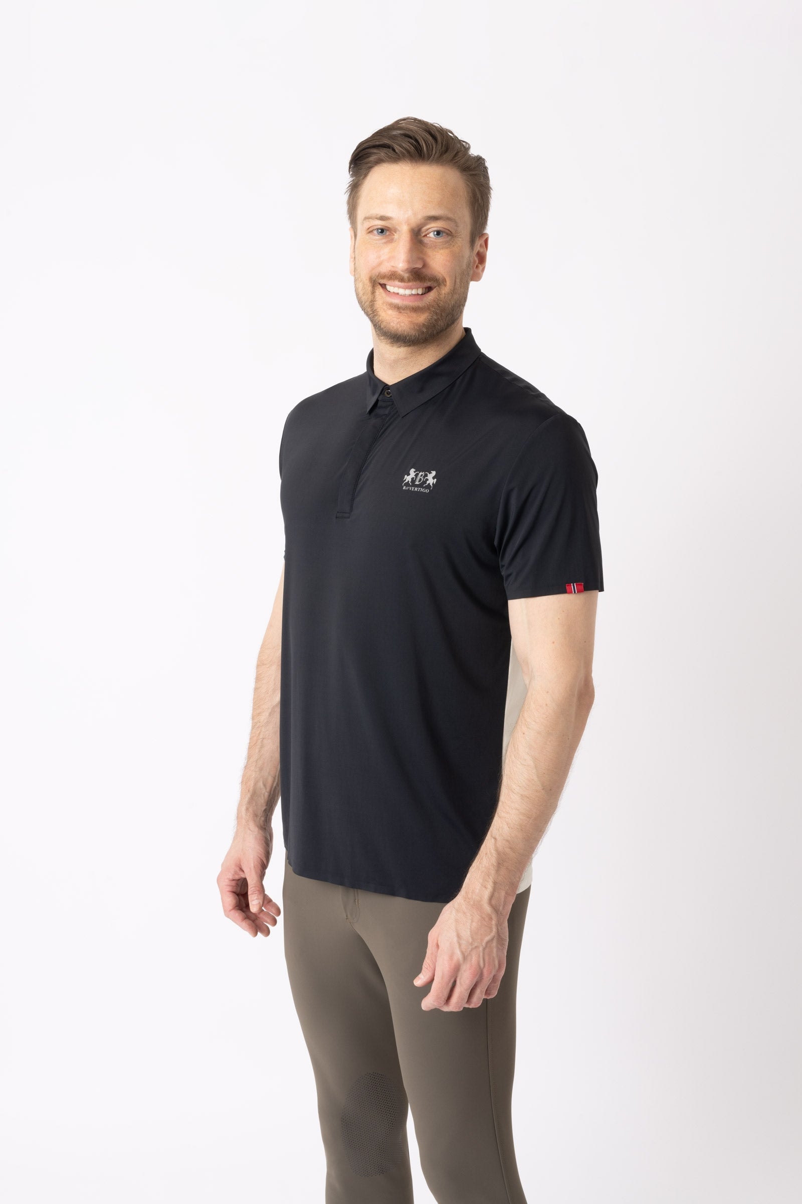 B Vertigo Aidan Herren Poloshirt nahtlos Herren Reitbekleidung