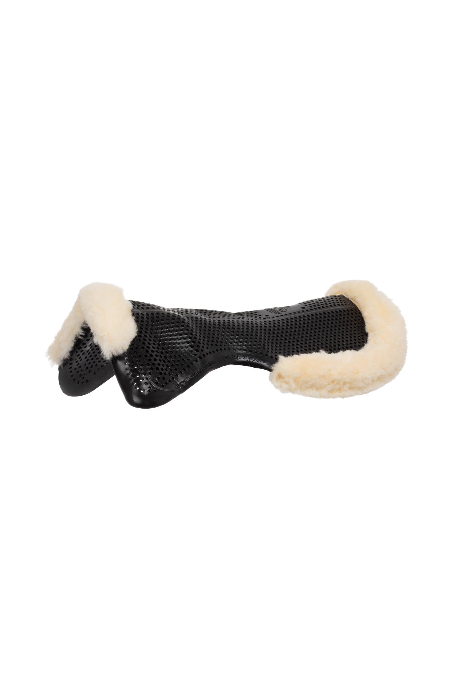 Acavallo Gel Anti-Rutsch Classic Pony mit Schaffell 1/2 Ausschnitt flach Schabracken