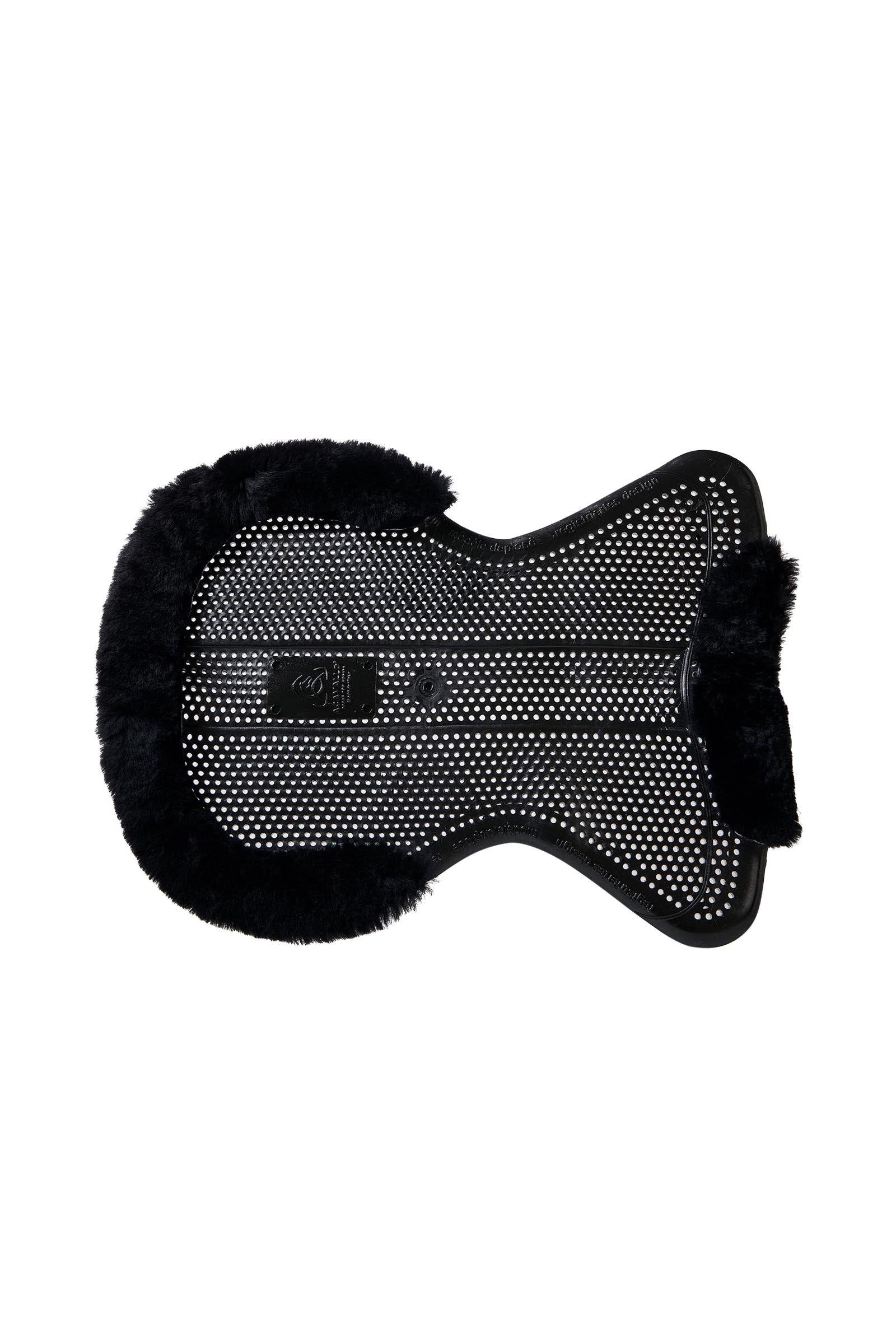 Acavallo Gel Non Slip Classic Pony With Sheepskin 1/2 Cut-Out Flat Saddle Pads