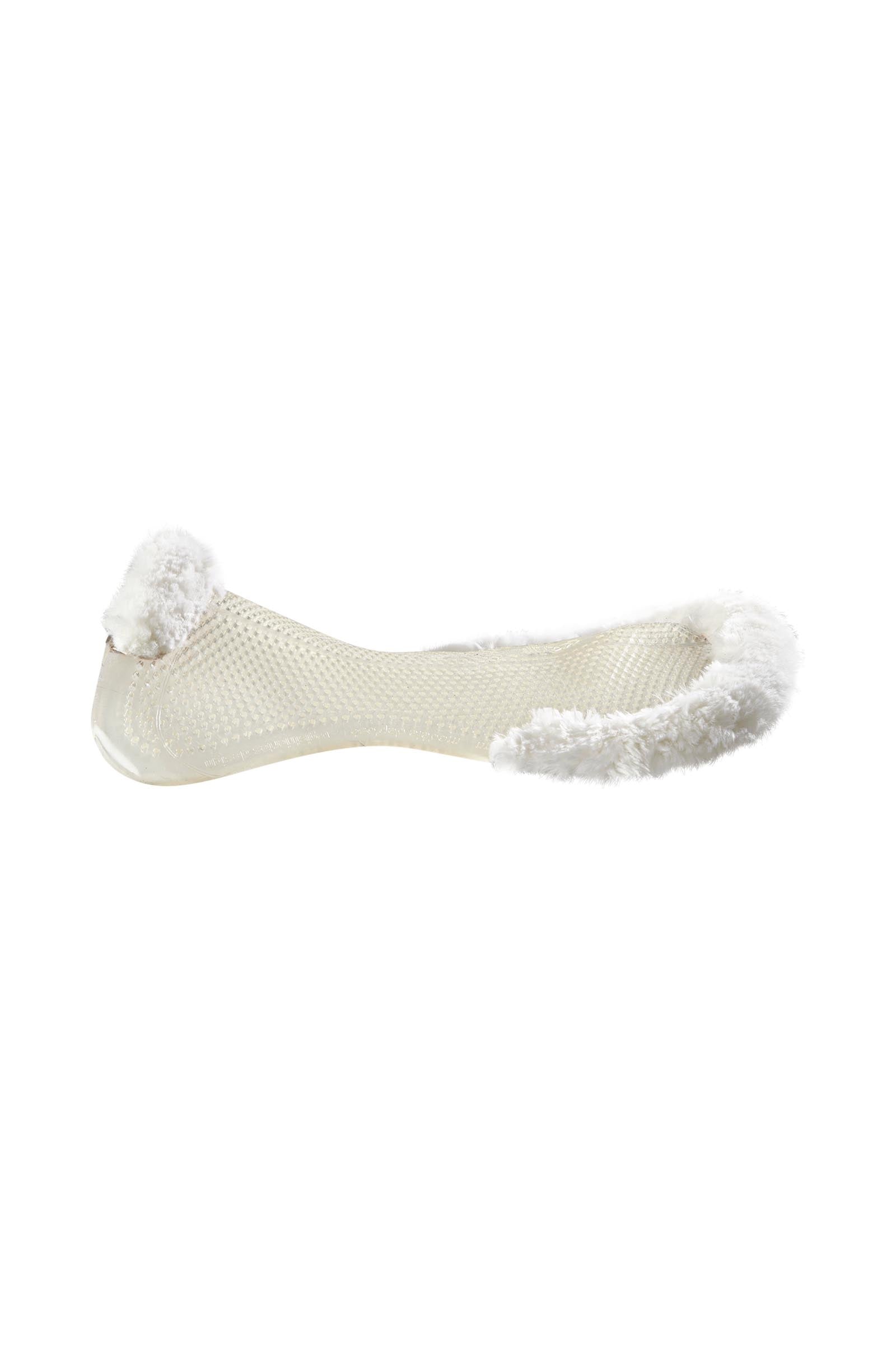 Acavallo Gel Non Slip Classic Pony With Sheepskin 1/2 Cut-Out Flat Saddle Pads