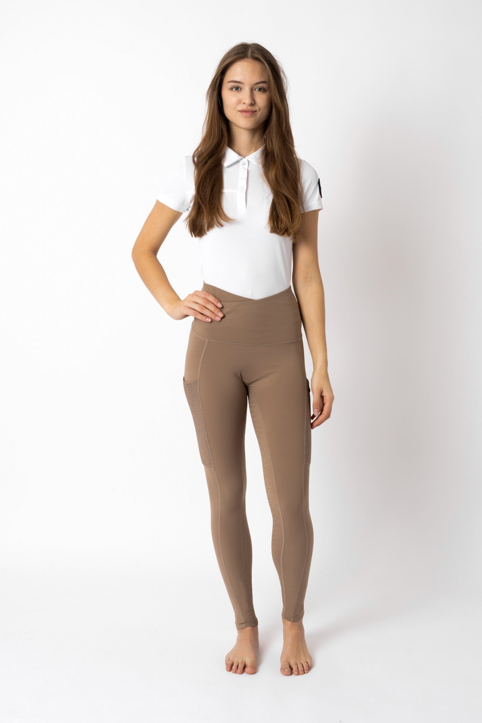 Horze Brina Women's Full Grip Tights Womens Breeches