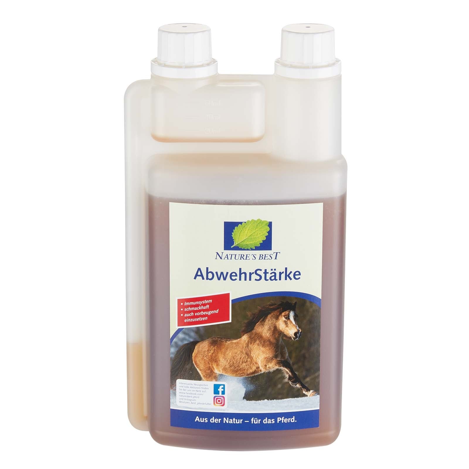 Nature's Best AbwehrStärke, 1l Horse Feed & Nutrition