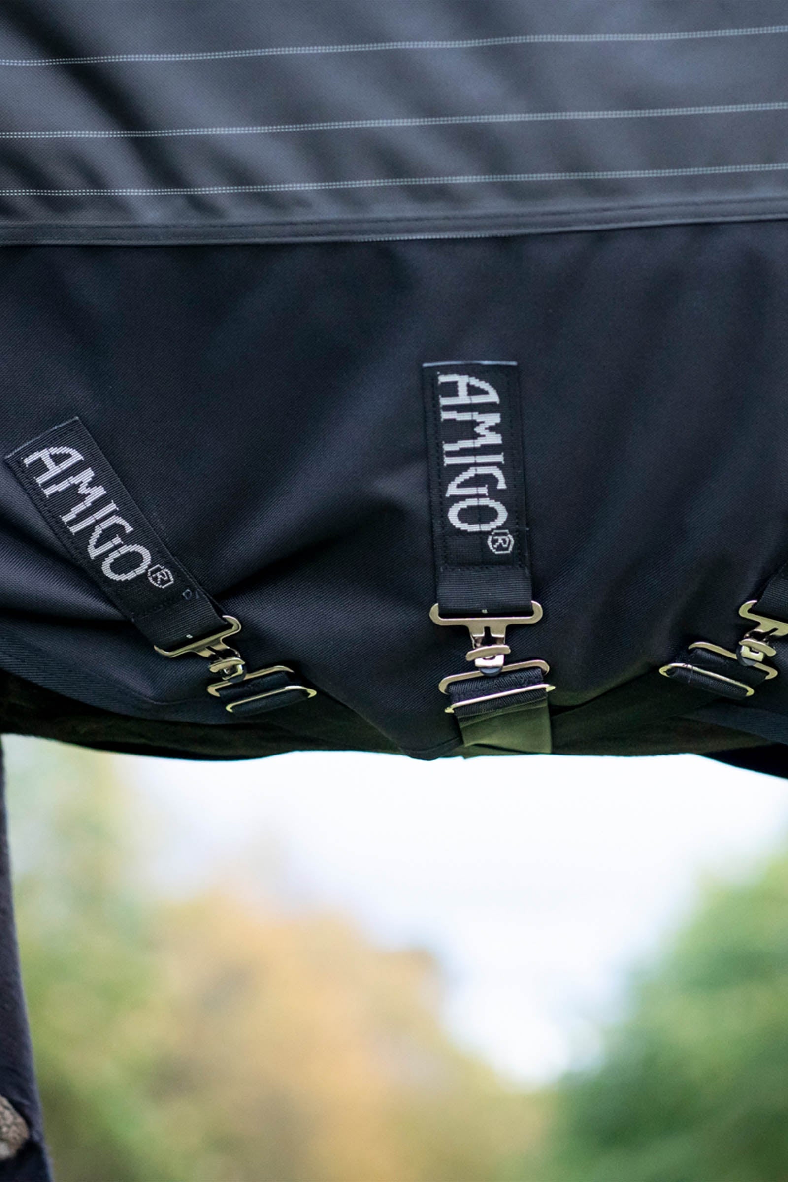 Horseware Amigo 1200D FieldSafe Reflectech Plus Turnout Rug, 100 g Horse Rugs