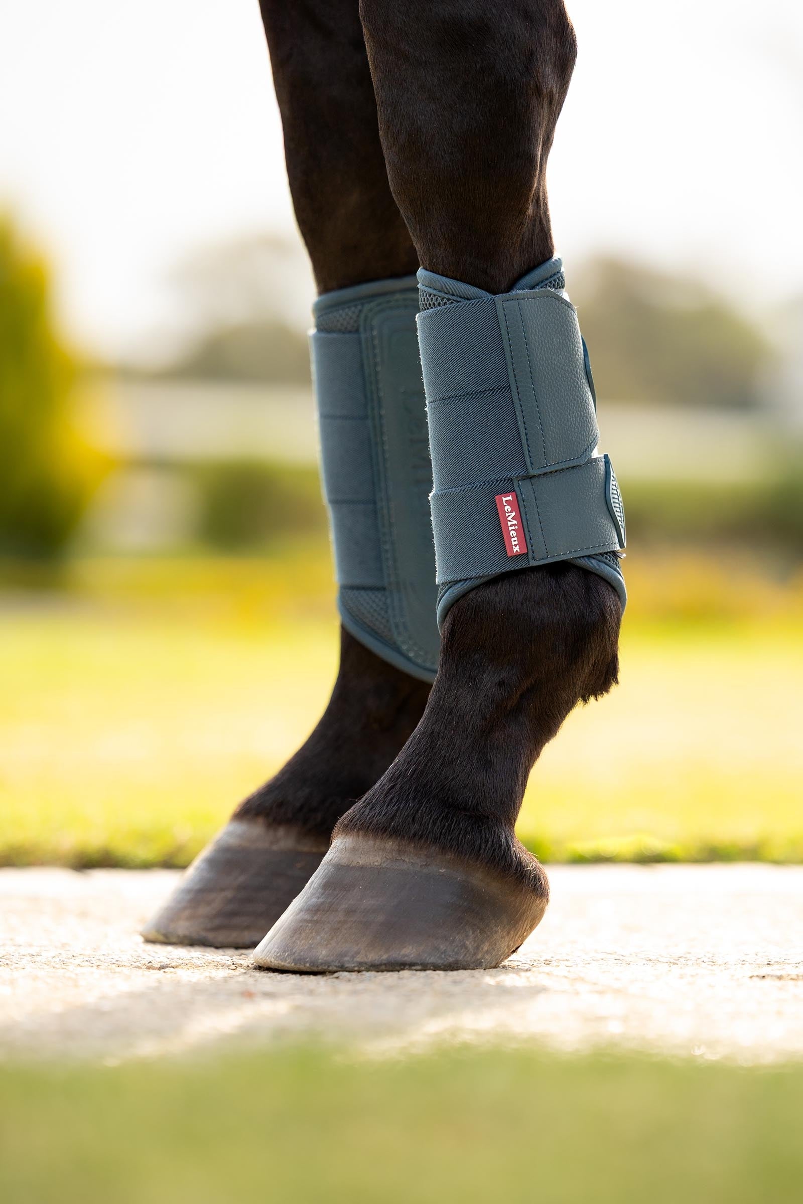 LeMieux Arika Mesh Brushing Boots Leg & Hoof Protection