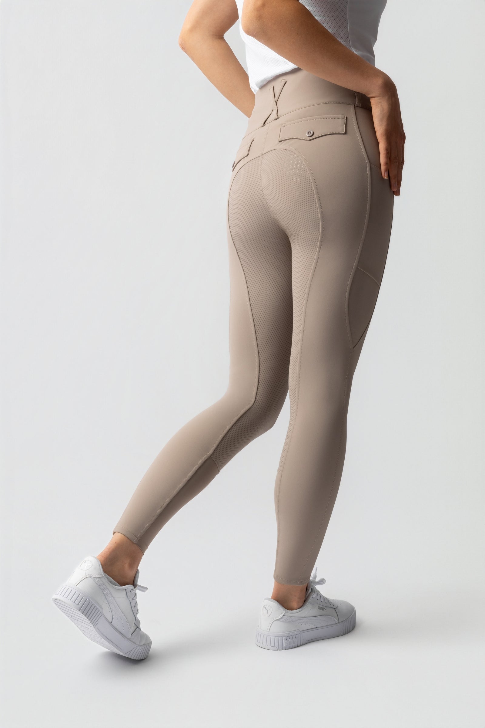 Horze Leonie Damenreithose mit Vollbesatz aus Silikon UPF 40+ Womens Breeches