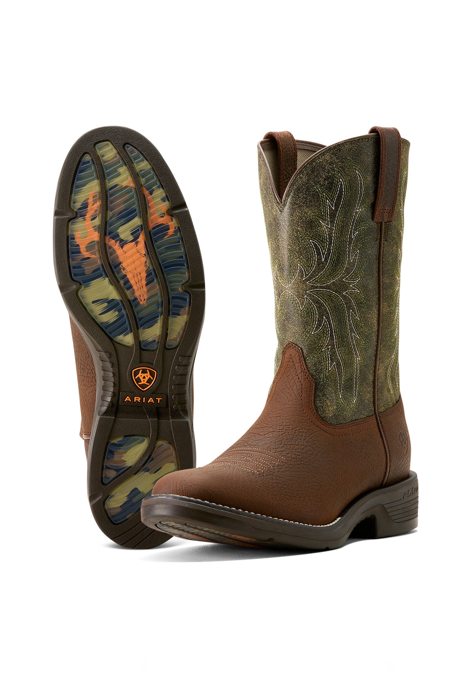 Ariat Ridgeback Round Toe Cowboy Boots Riding Boots & Riding Shoes