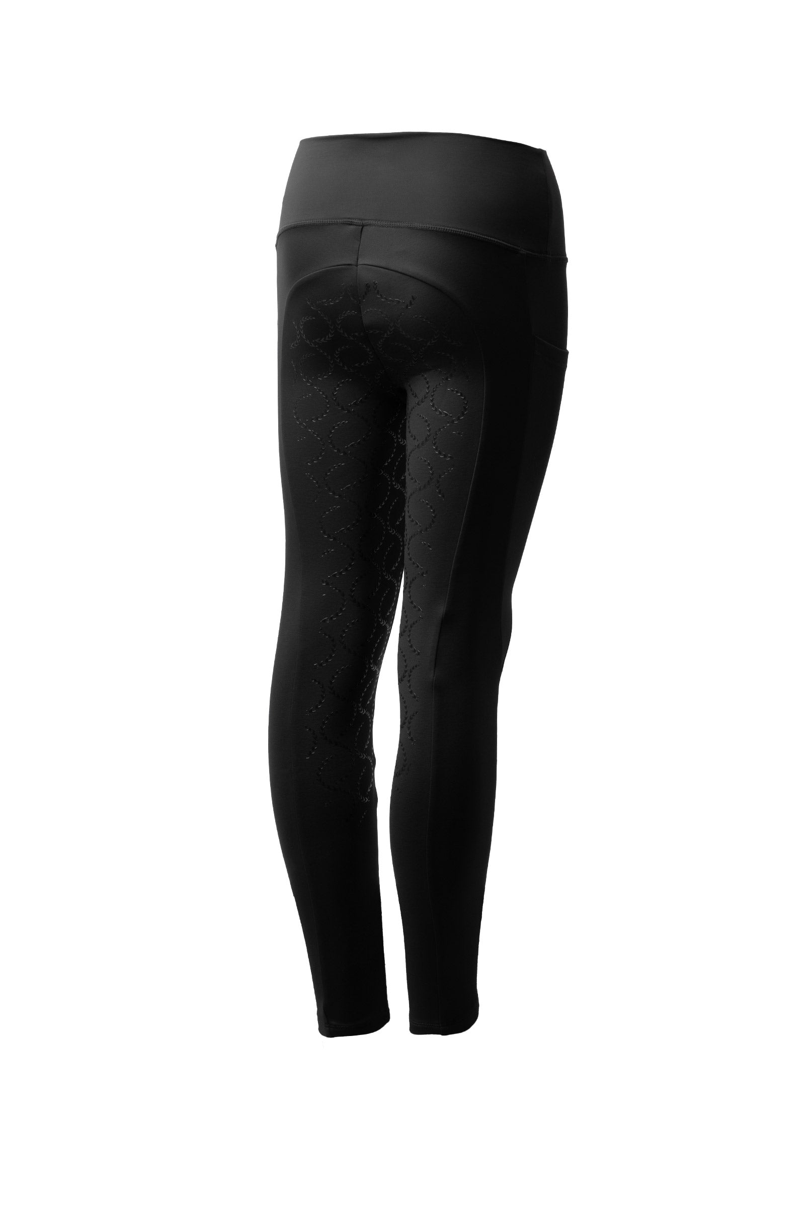 Horze Gillian Kinder Thermo Vollgrip Reitleggings Kinder Reitbekleidung