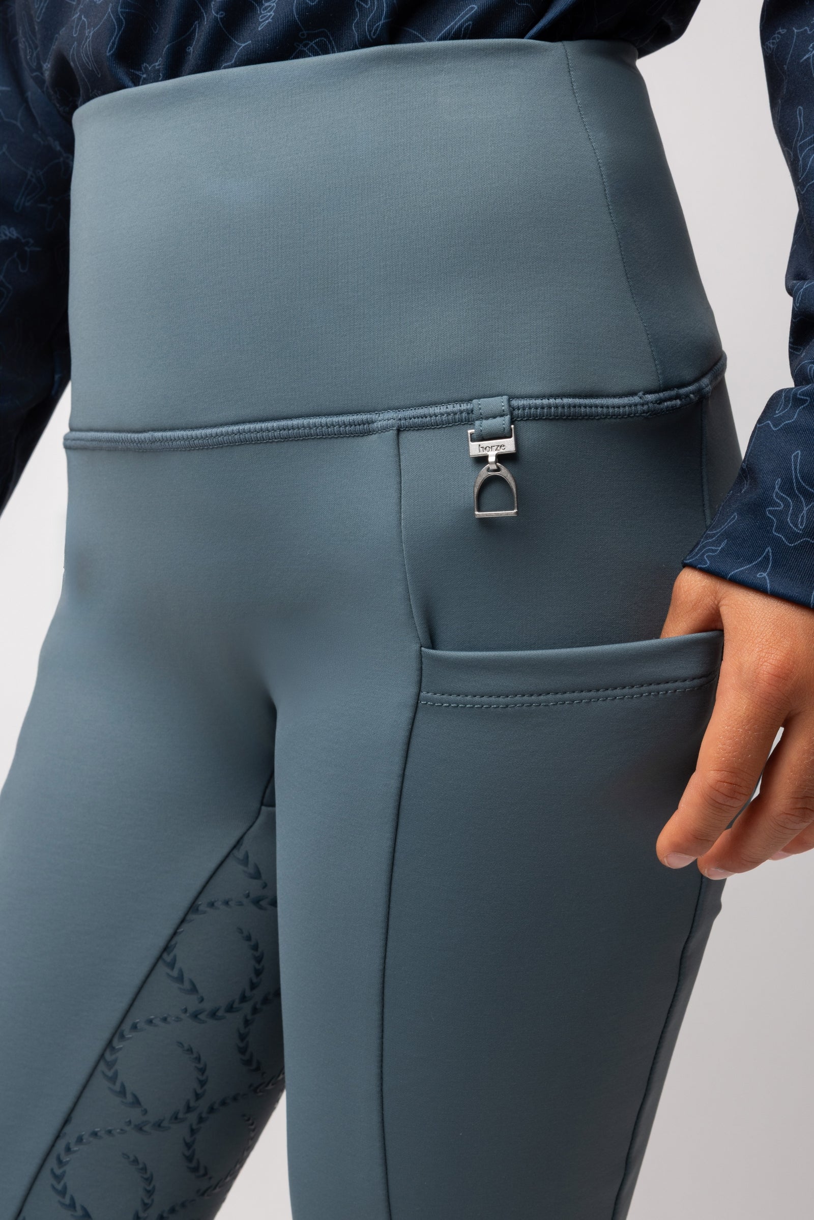 Horze Gillian Kids´ Thermo Fullgrip Tights Kids Apparel