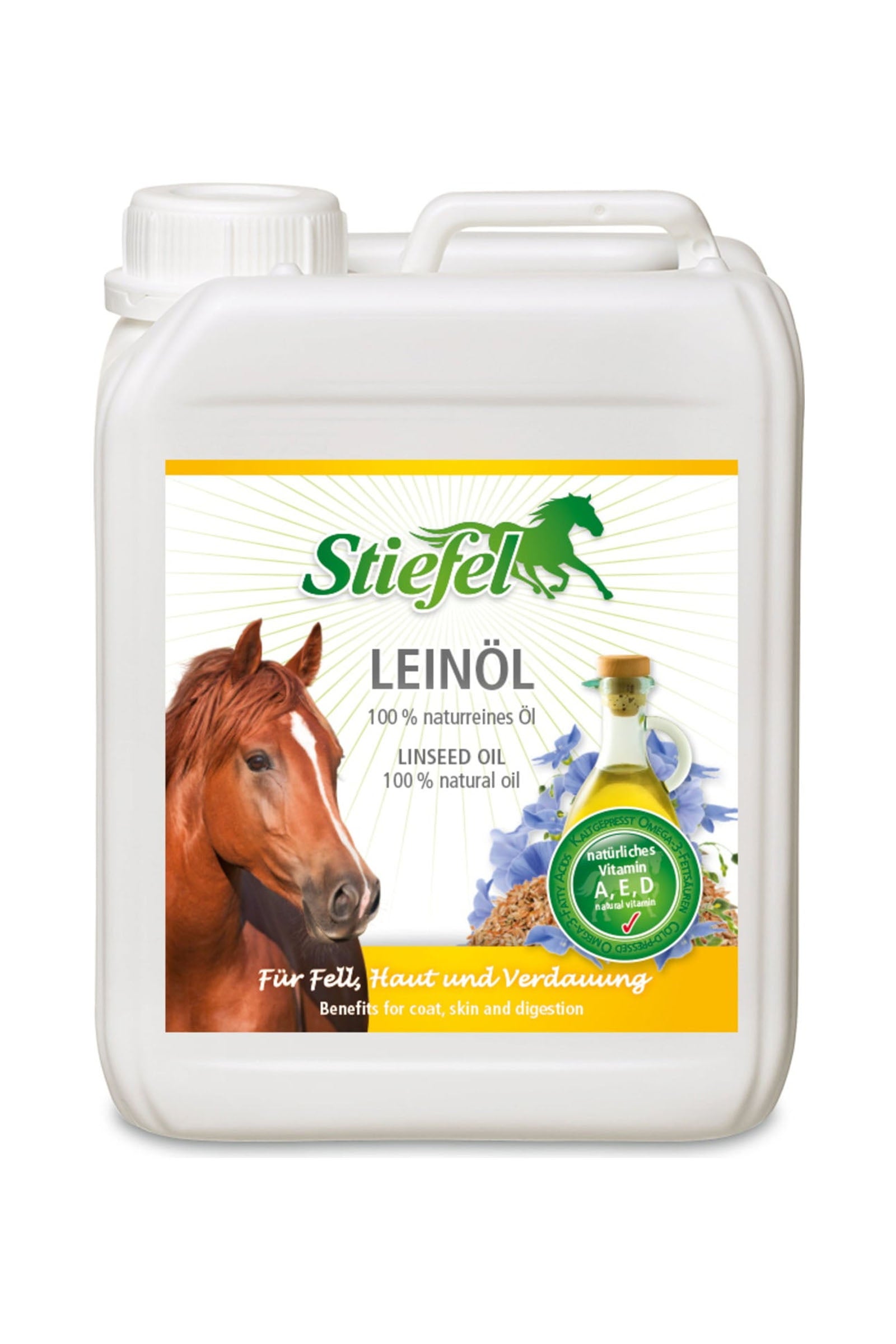 Stiefel Leinöl, 5l Horse Feed & Nutrition