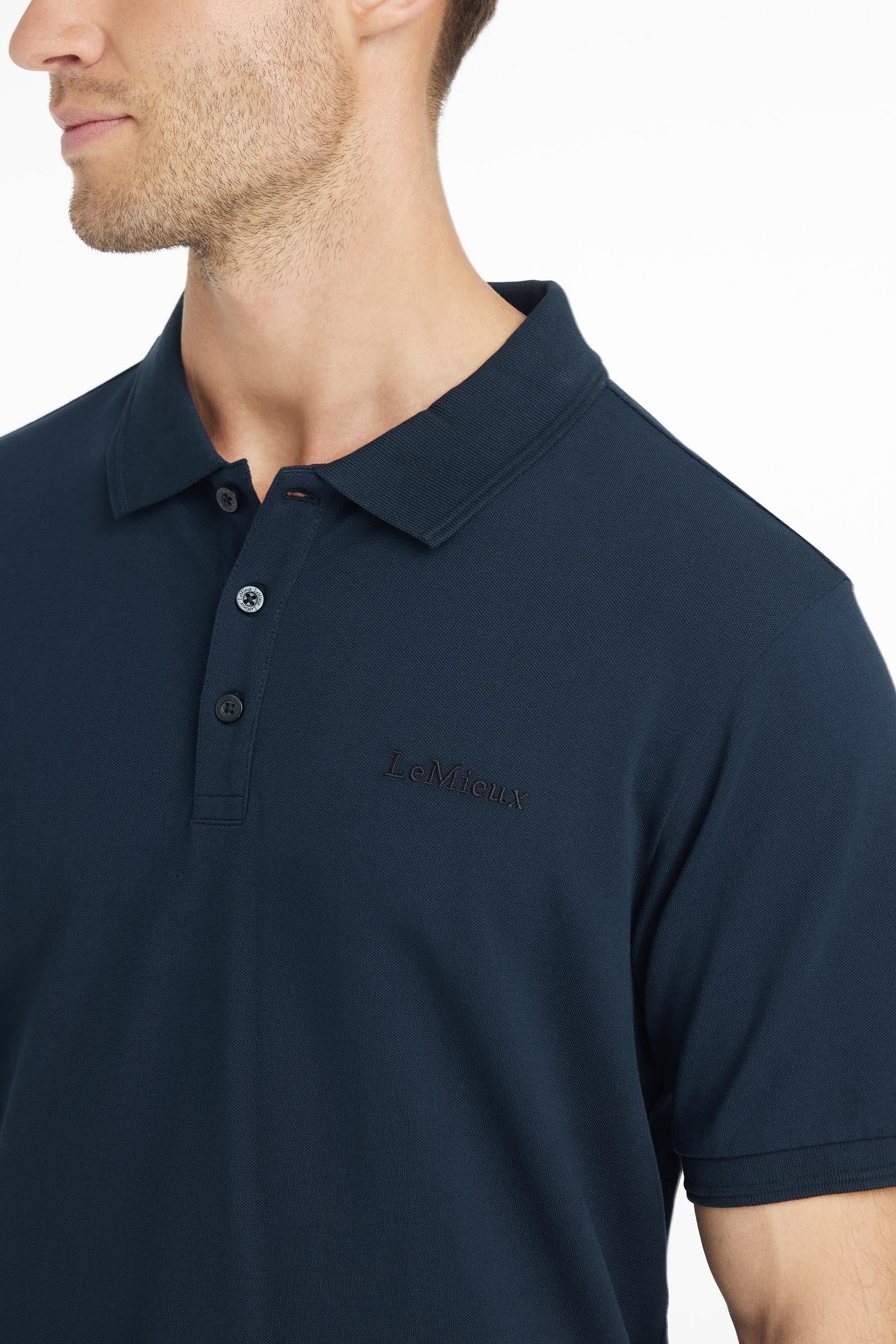 LeMieux Mens Classique Polo Shirt Mens Riding Clothing
