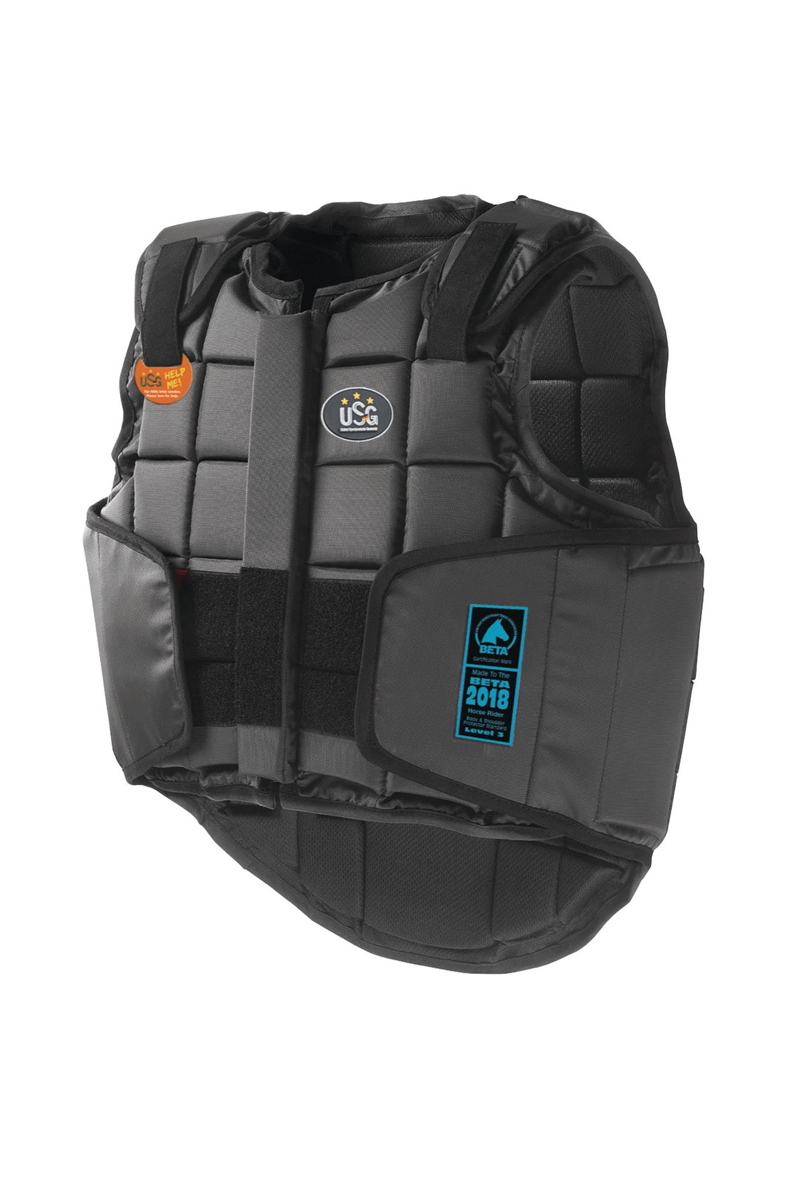 USG Flexi JR Panel-Body Protector (EN 13158-2018) Level III Reithelme & Sicherheitswesten