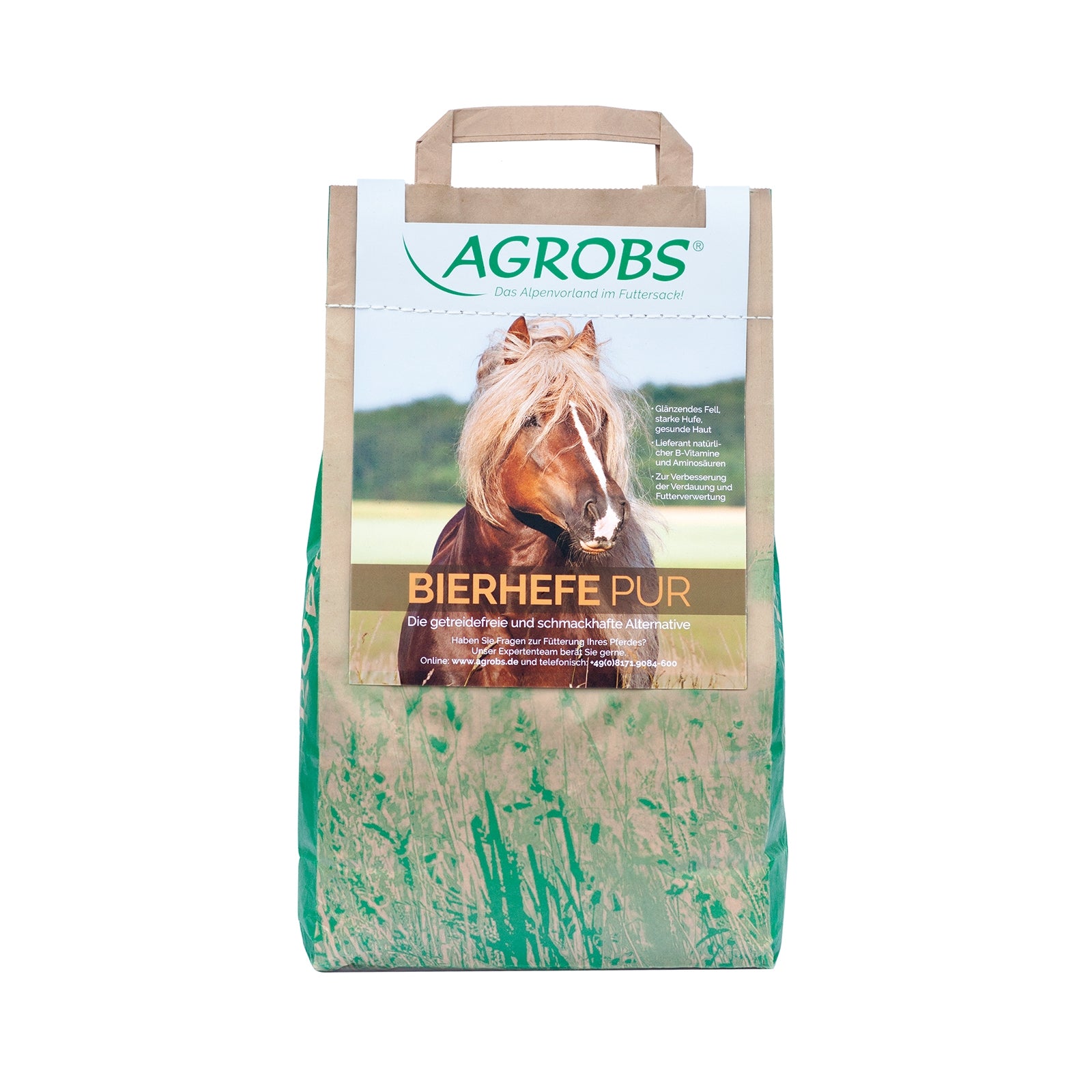 Agrobs Bierhefe Pur Nachfüllbeutel 3kg Horse Feed & Nutrition