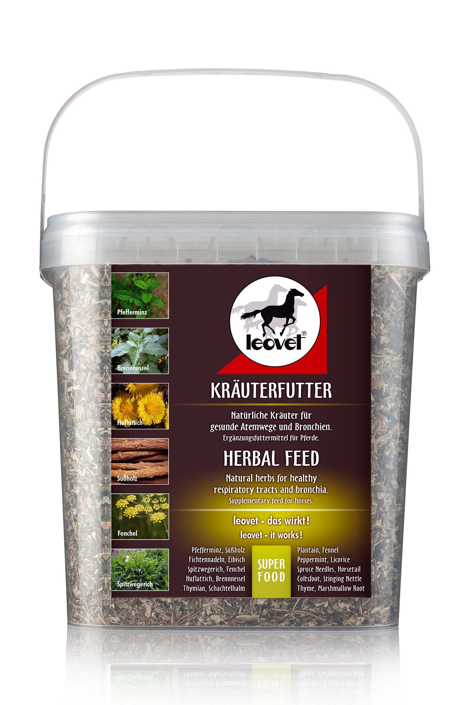 Leovet Kräuterfutter, 800g Horse Feed & Nutrition
