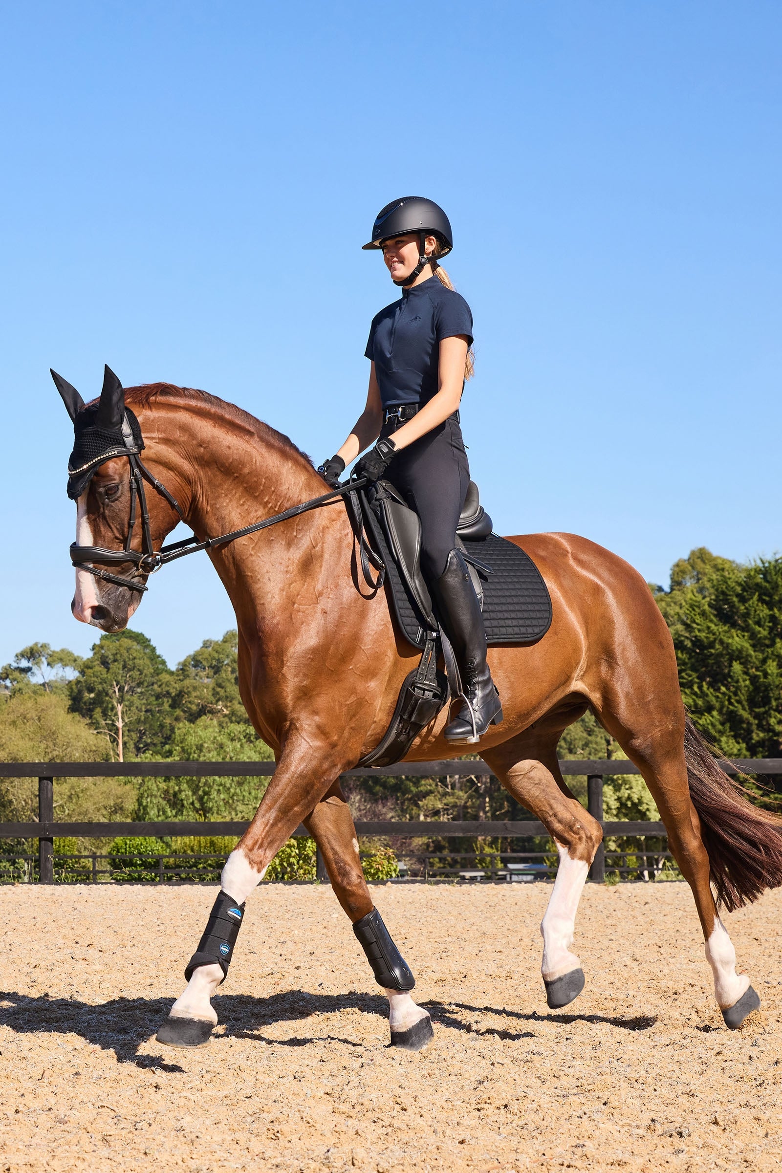 Weatherbeeta Tough-Tec Prime Brushing Boots Leg & Hoof Protection