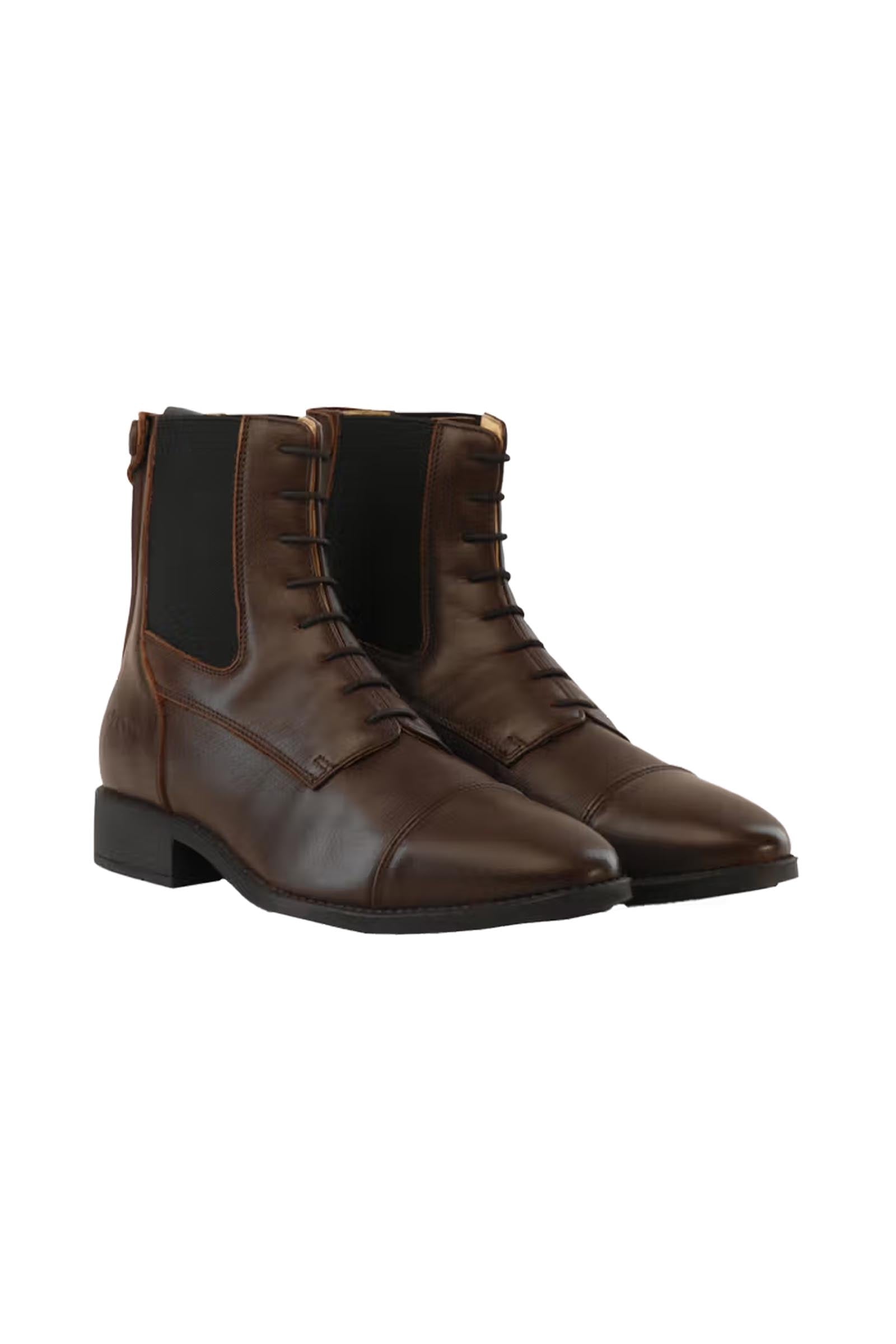 Dy'on Stiefeletten mit Frontschnürung & rückseitigem Reißverschluss Reitstiefel & Reitschuhe