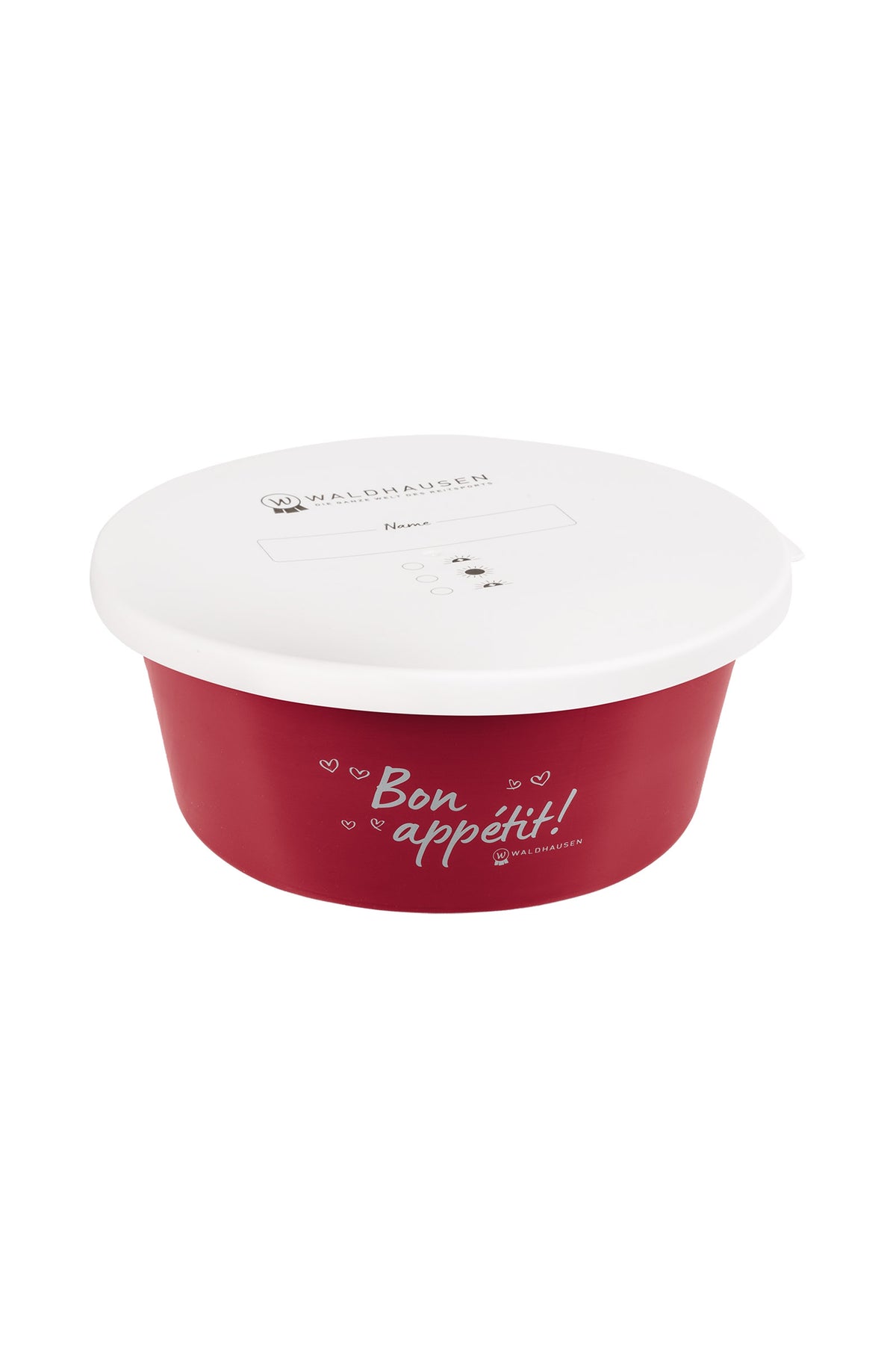 Waldhausen Muesli Bowl With Lid Horse Feeders & Waterers