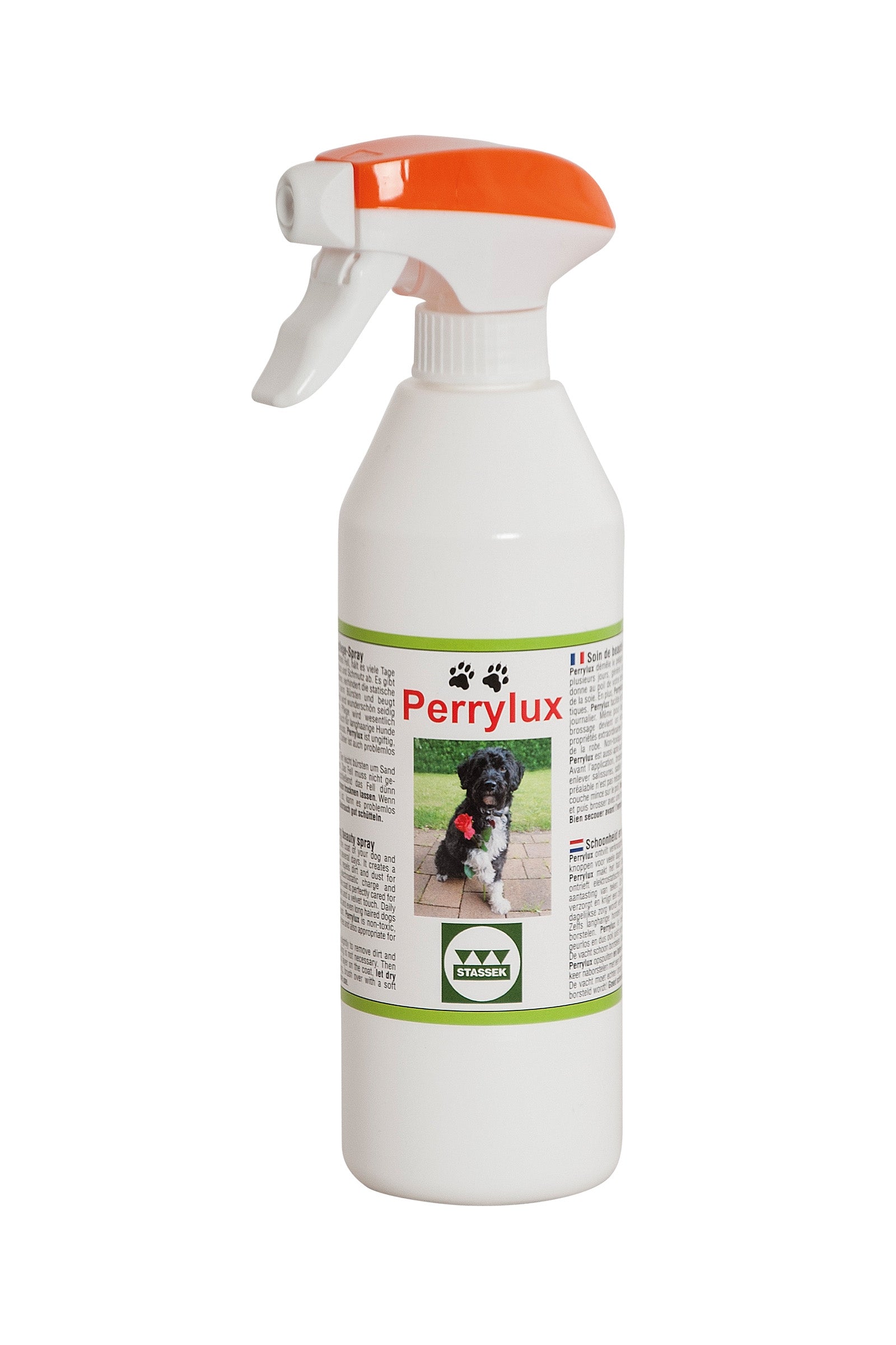 Stassek Perrylux Schönheits- und Entfilzungsspray für Hunde, 450 ml Hund