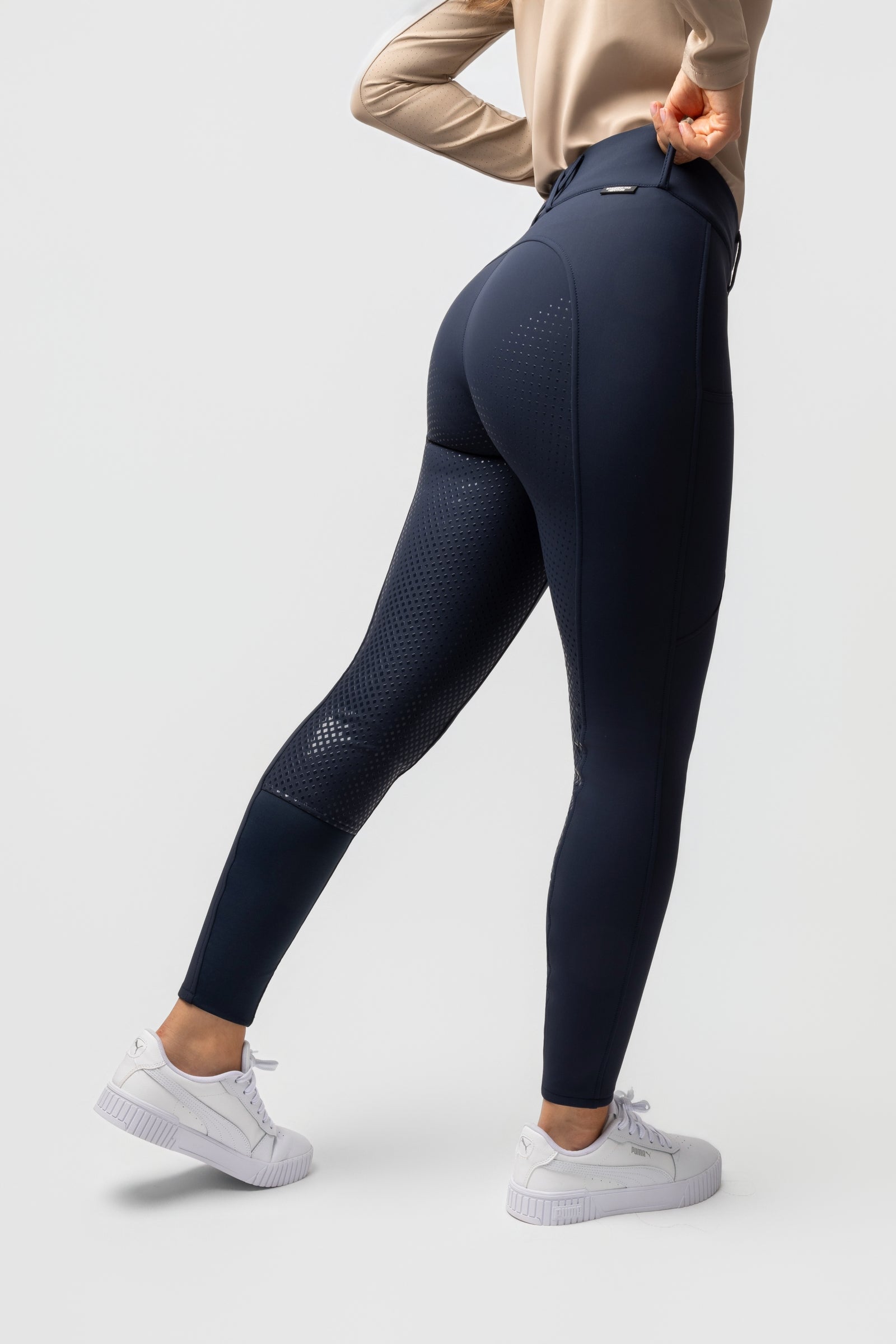 Horze Grand Prix Pro Damen Thermo Vollbesatz-Reithose Womens Breeches