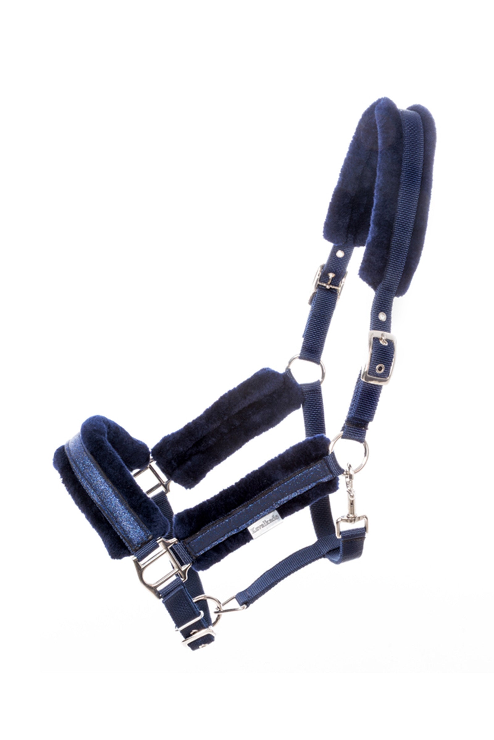 Kavalkade Star Glitter Halter With Faux Fur Halfter & Stricke