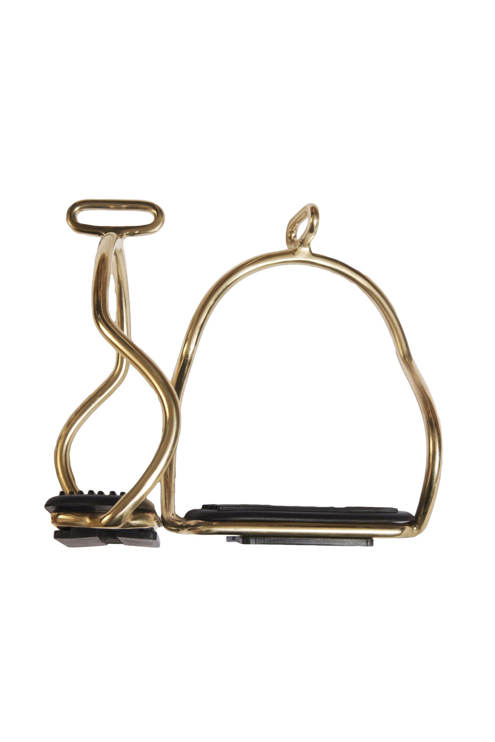 Karlslund Stirrups, gilded stainless steel Sättel & Sattelgurte