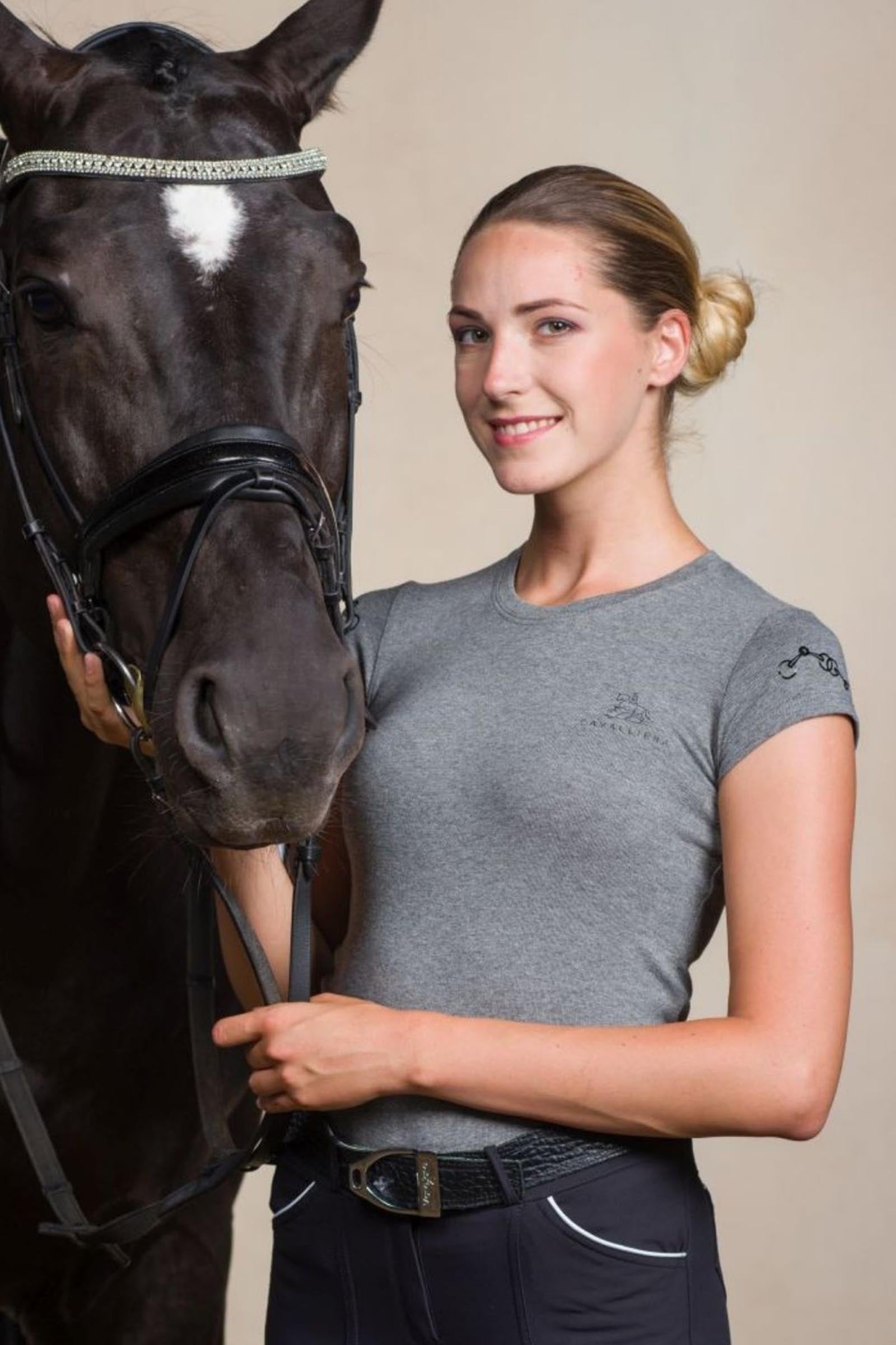 Cavalliera Riding Top Women's Short Sleeve Grandeur Women’s Riding Clothing