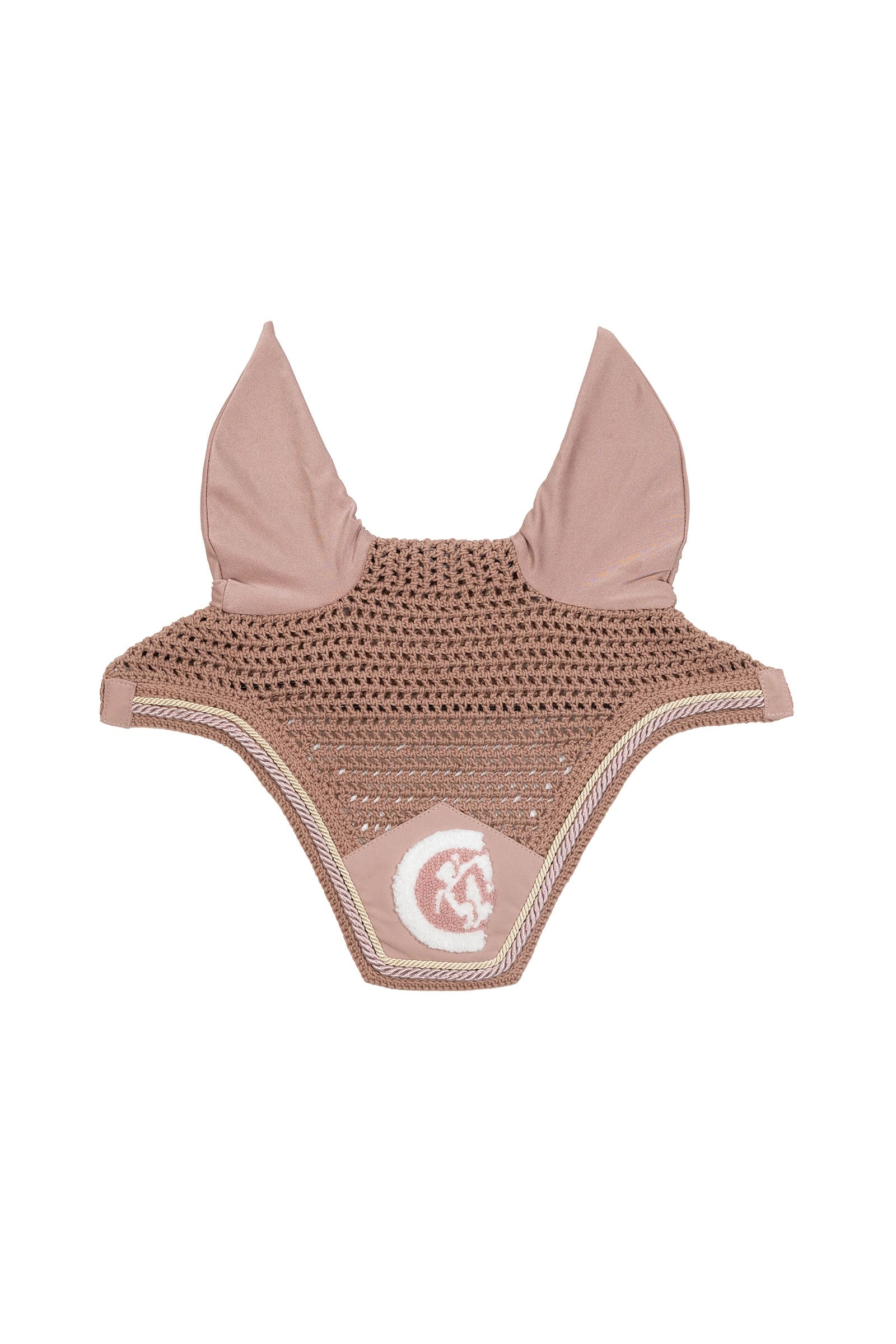 Kentucky Horsewear Fliegenhaube Wellington 3D Logo rope Schabracken