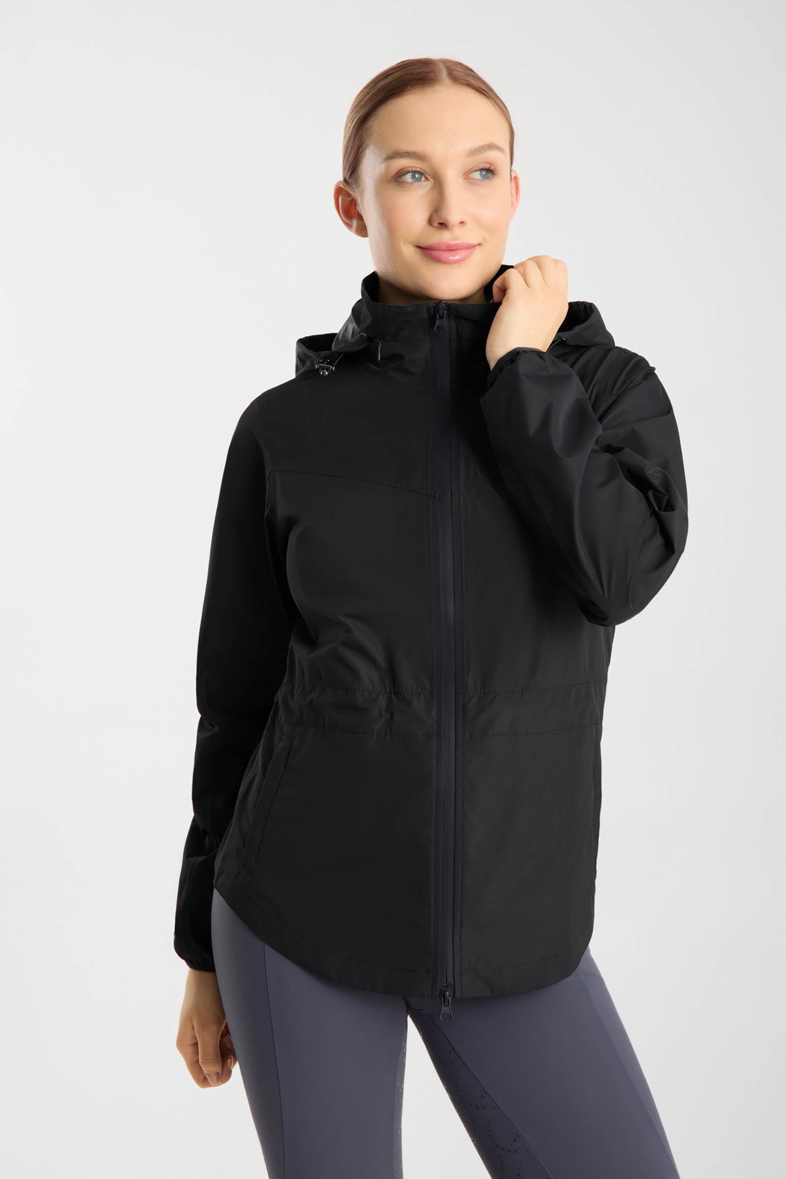 Horze Fiora Women's Lightweight Waterproof Riding Jacket Women’s Riding Clothing