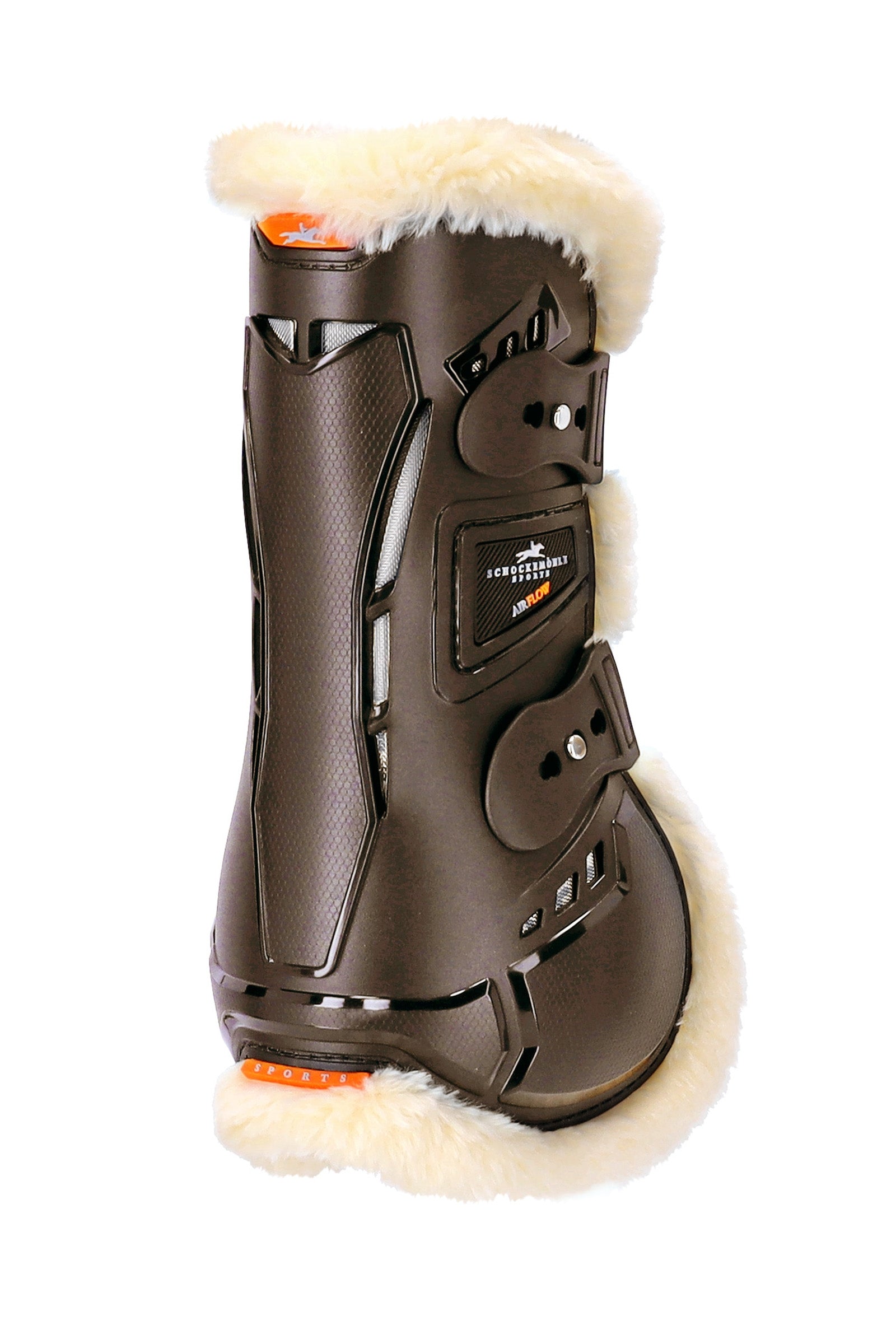 Schockemöhle Sports Air Flow Champion Sehnengamaschen Fell Leg Protection & Hoof Protection for Horses