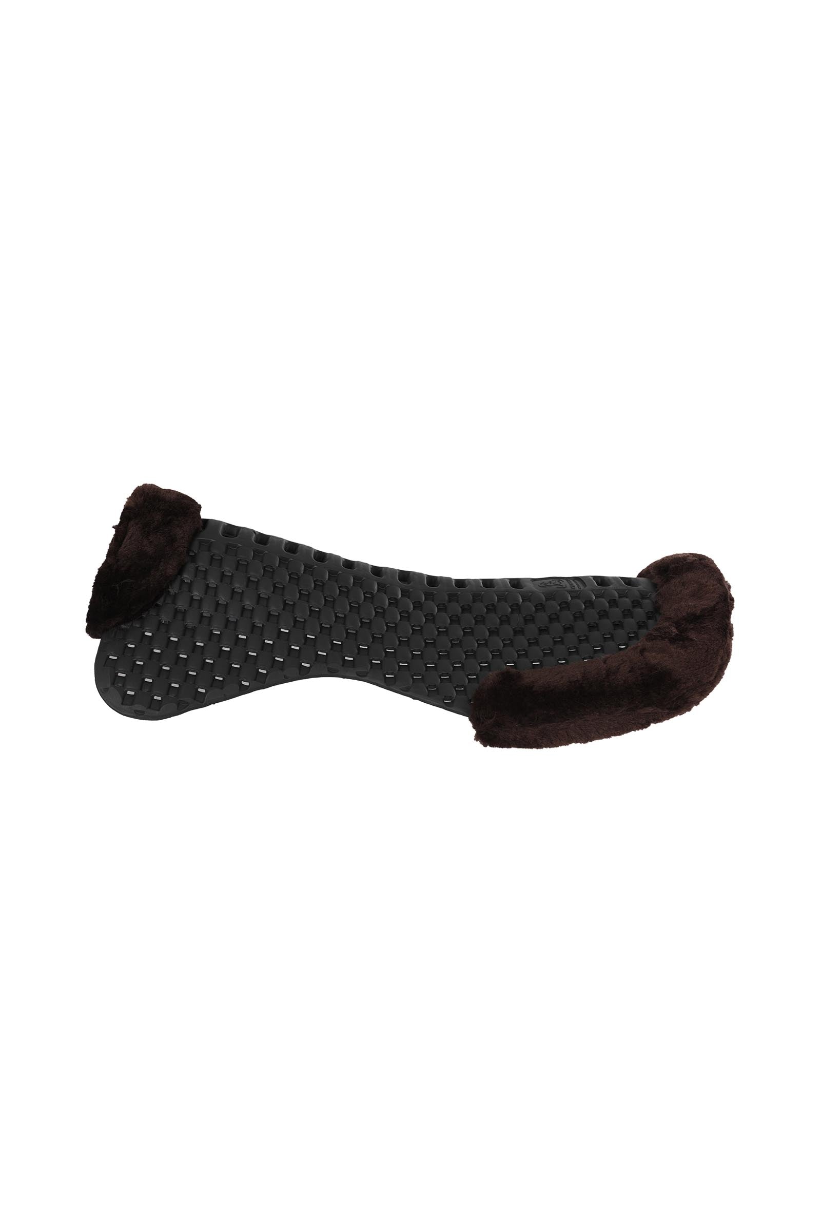 Acavallo Pad Piuma Respira Faux Sheepskin Cut-Out EVA Flat Saddle Pads