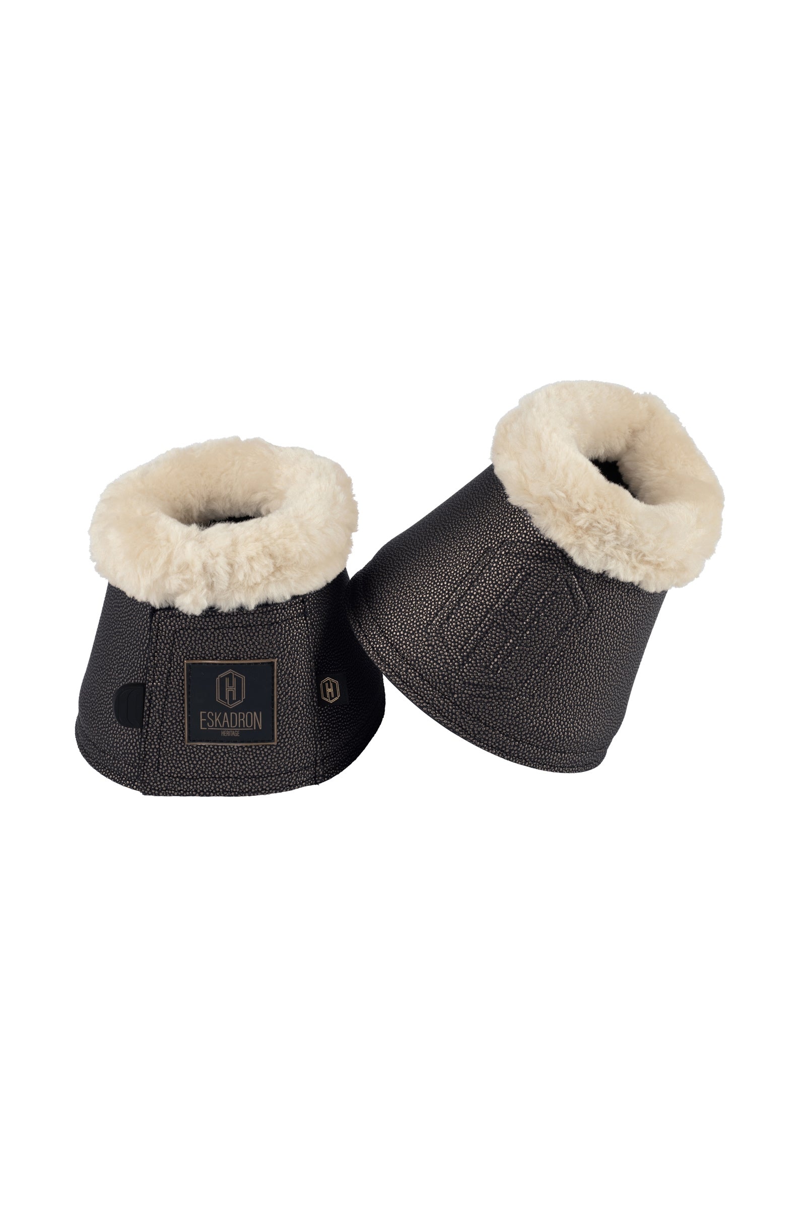 Eskadron Heritage AW24 Stingray Fauxfur Hufglocken Leg Protection & Hoof Protection for Horses