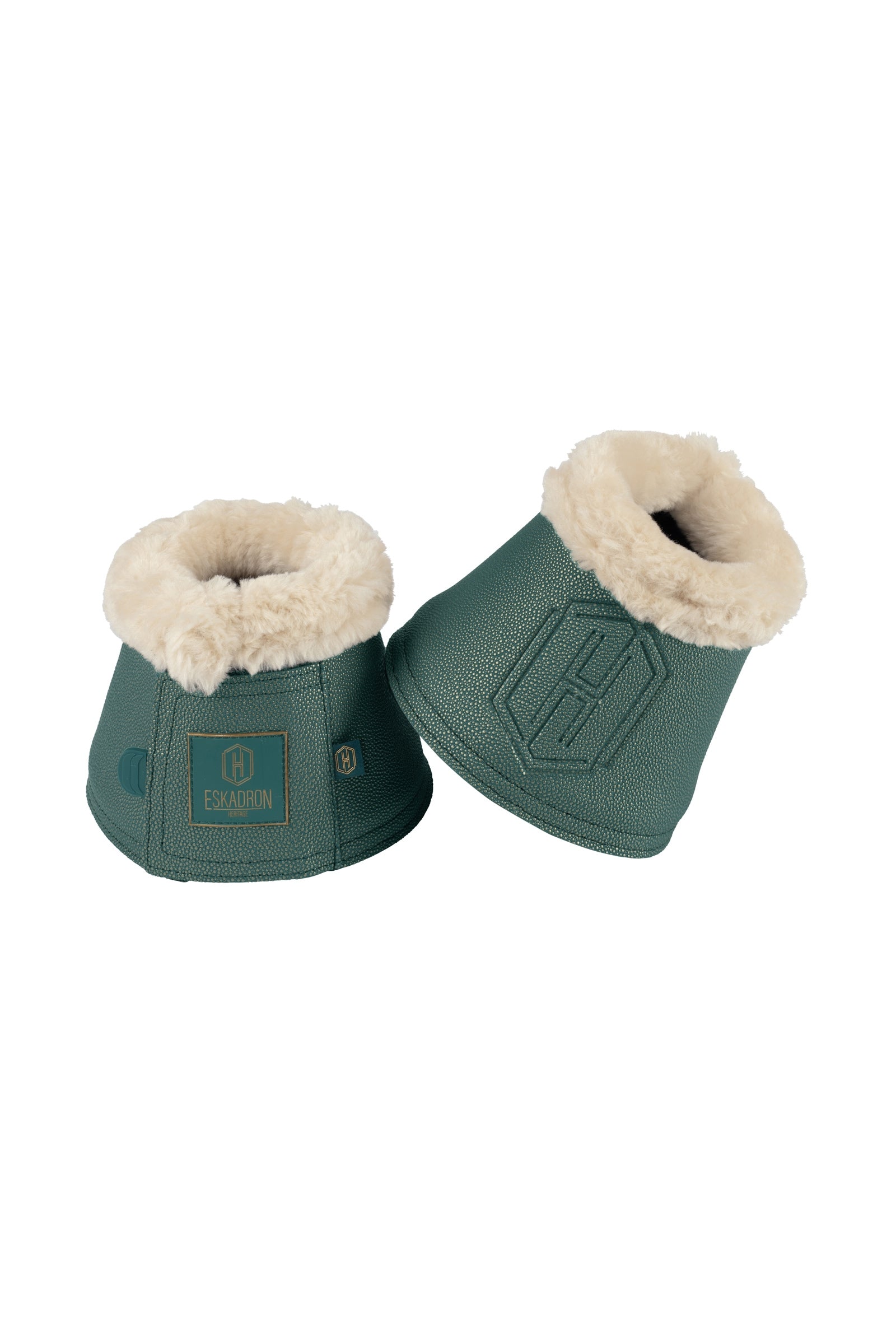 Eskadron Heritage AW24 Stingray Fauxfur Hufglocken Leg Protection & Hoof Protection for Horses