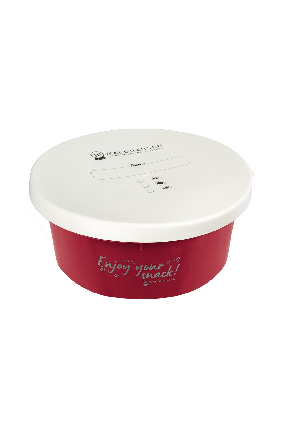 Waldhausen Small Feeding Bowl With Lid, 2 L Horse Feeders & Waterers