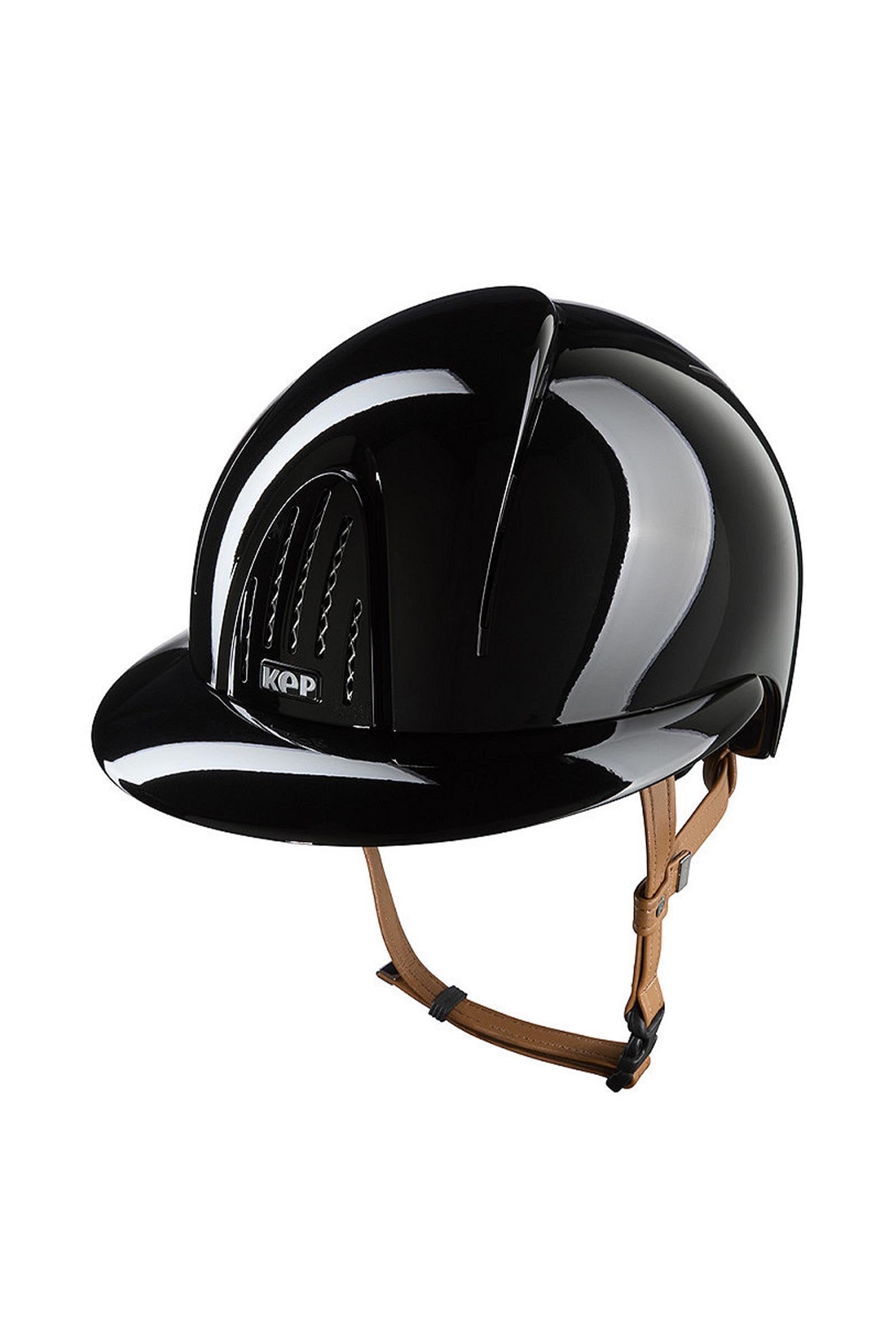 KEP Helmets KEP NOVA ABS Metal Polish/Beige Polo Riding Helmet Reithelme & Sicherheitswesten