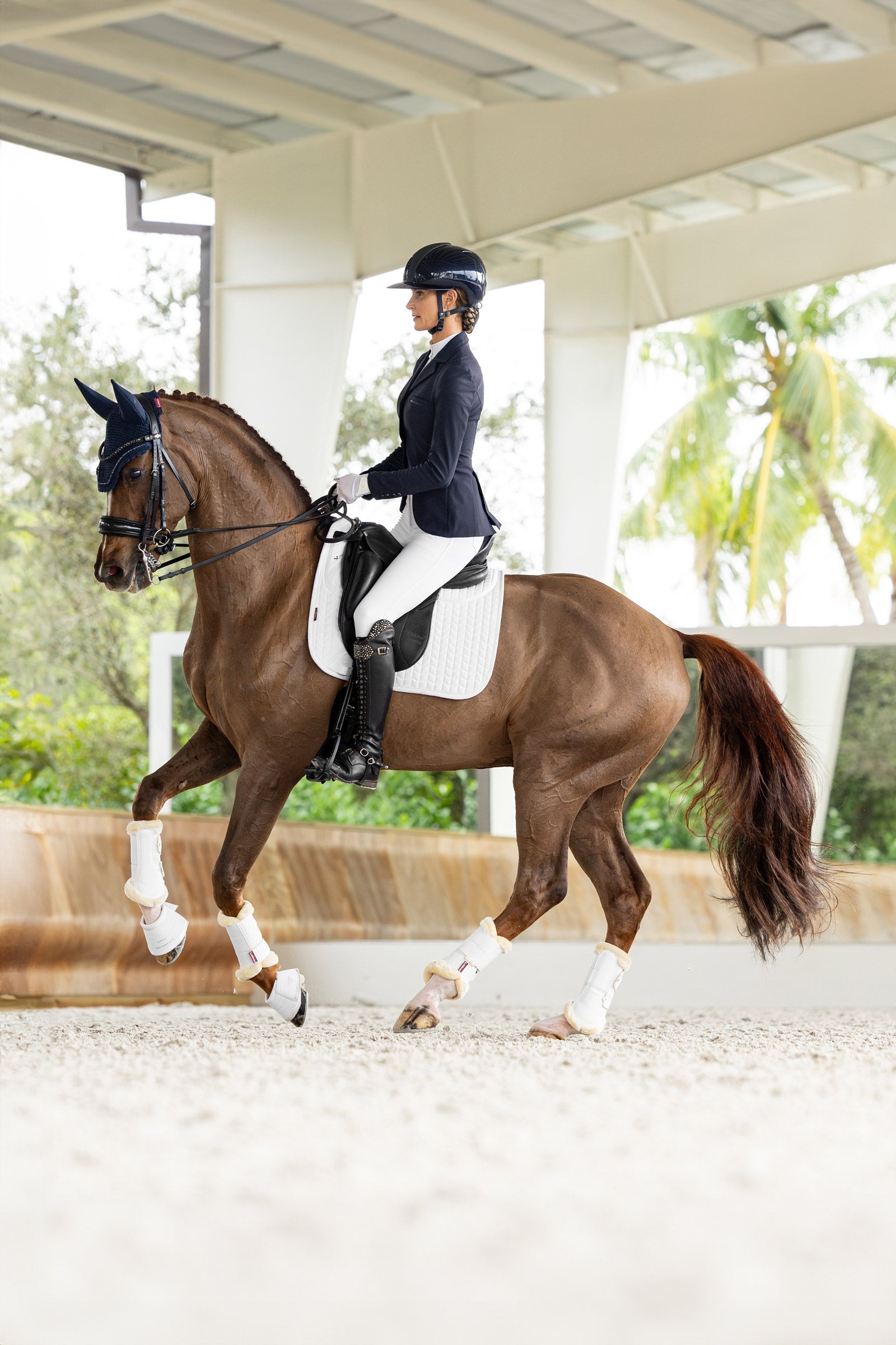 LeMieux Prosorb Plain 2 Pocket DR Square Saddle Pads