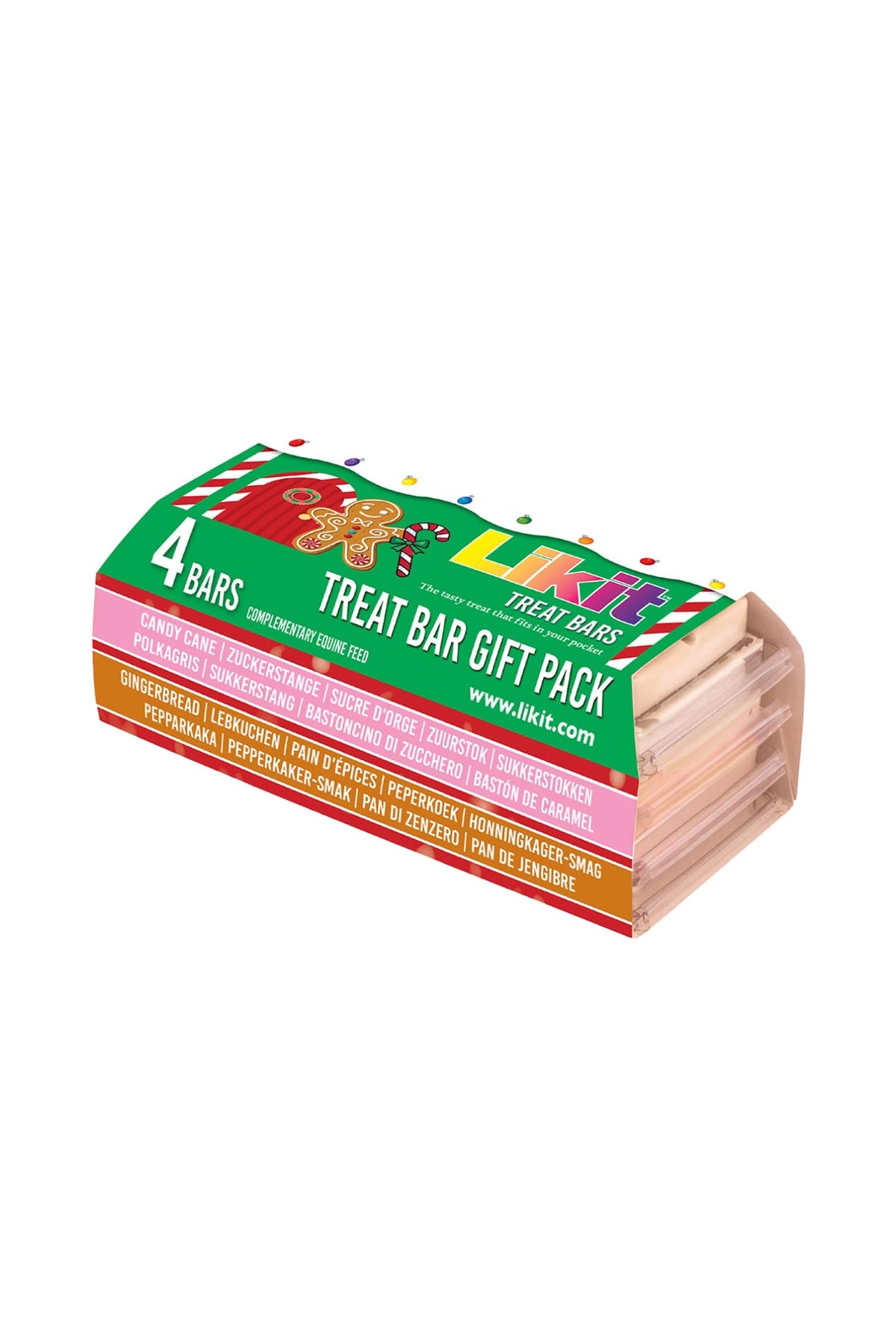 Likit Weihnachts-Leckerchen-Riegel (4 x 90 g) Horse Feed & Nutrition
