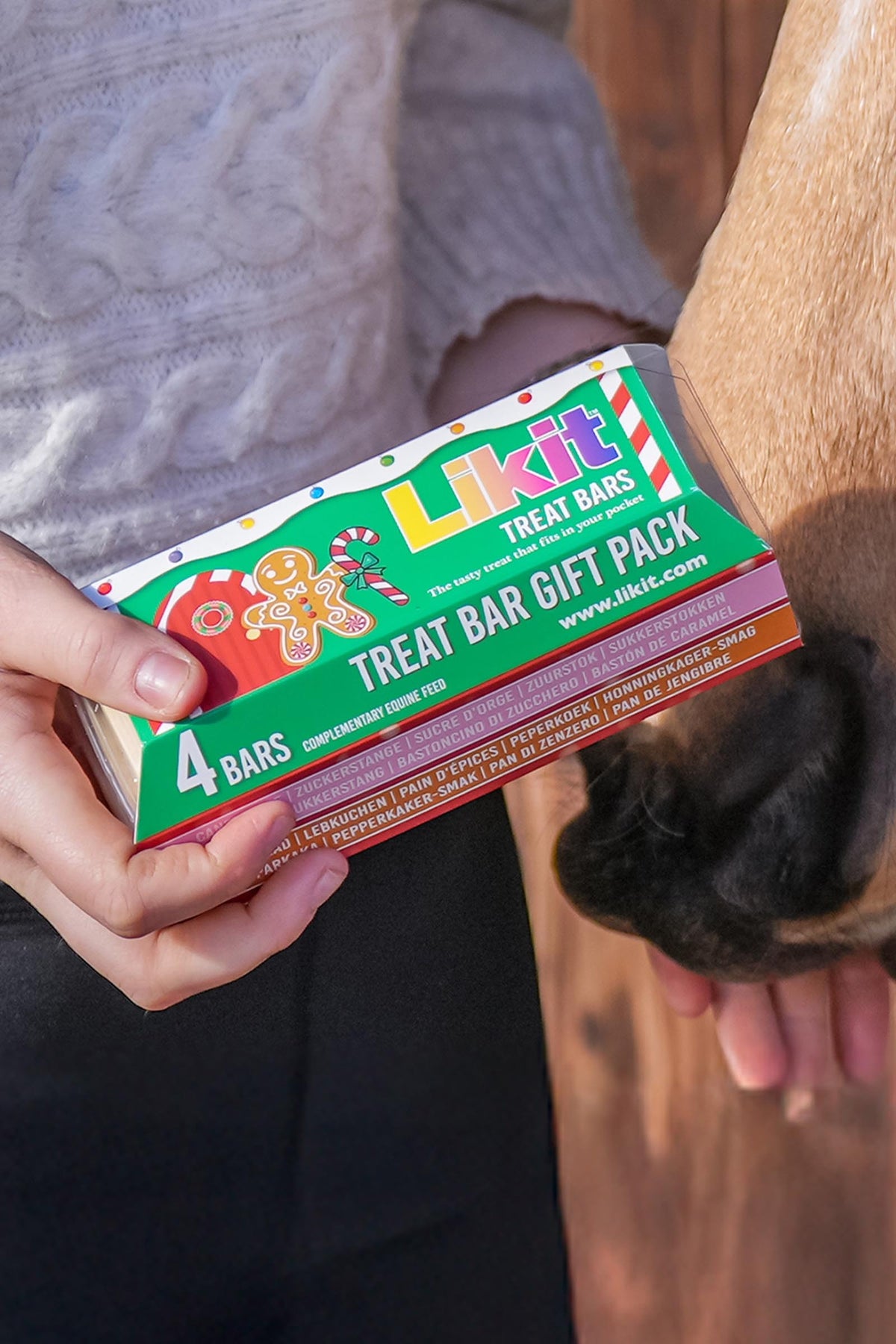 Likit Christmas Treatbar (4 x 90 g) Horse Feed & Nutrition