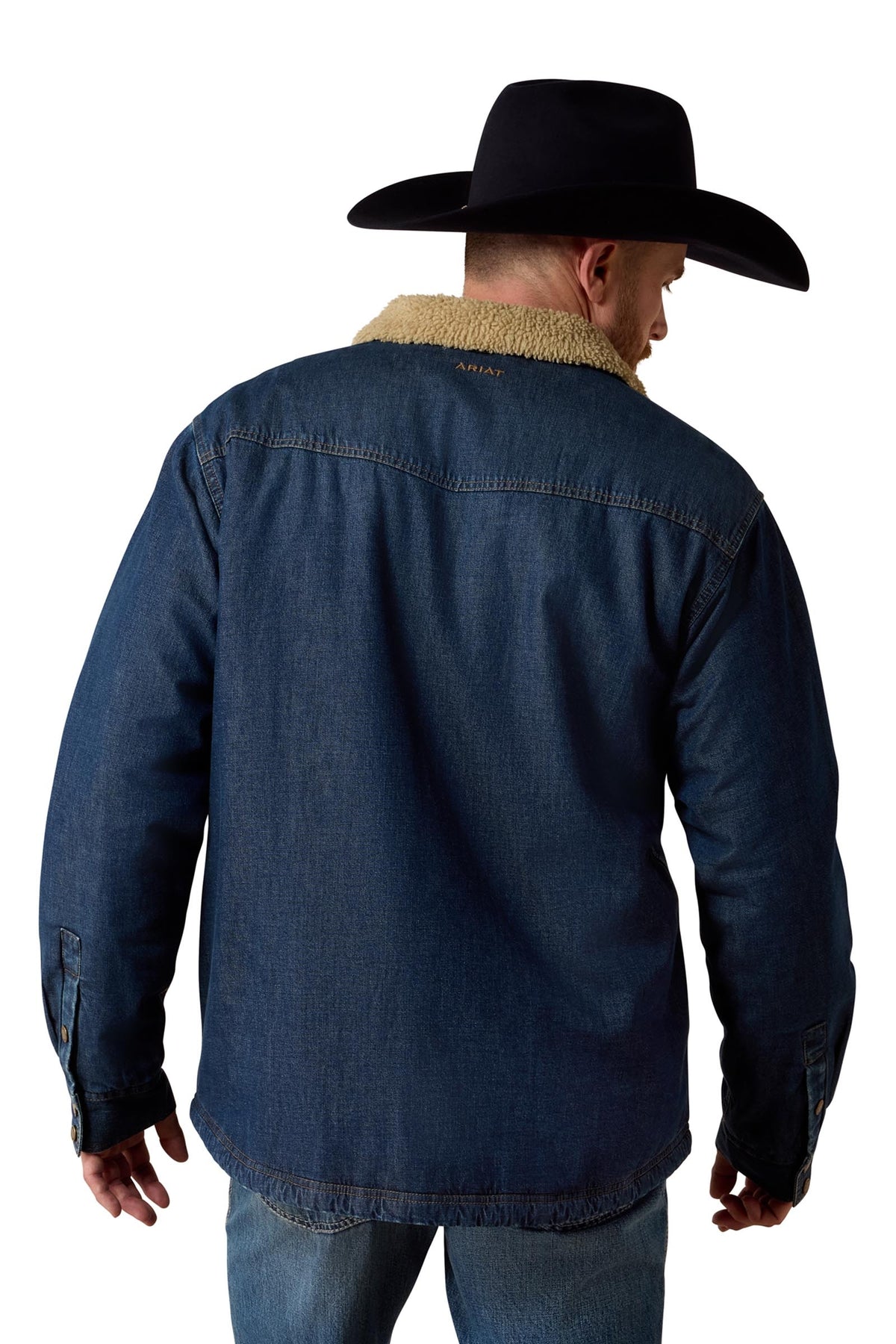 Ariat Men's Sherpa-Lined Shirt Jacket Mens Riding Clothing