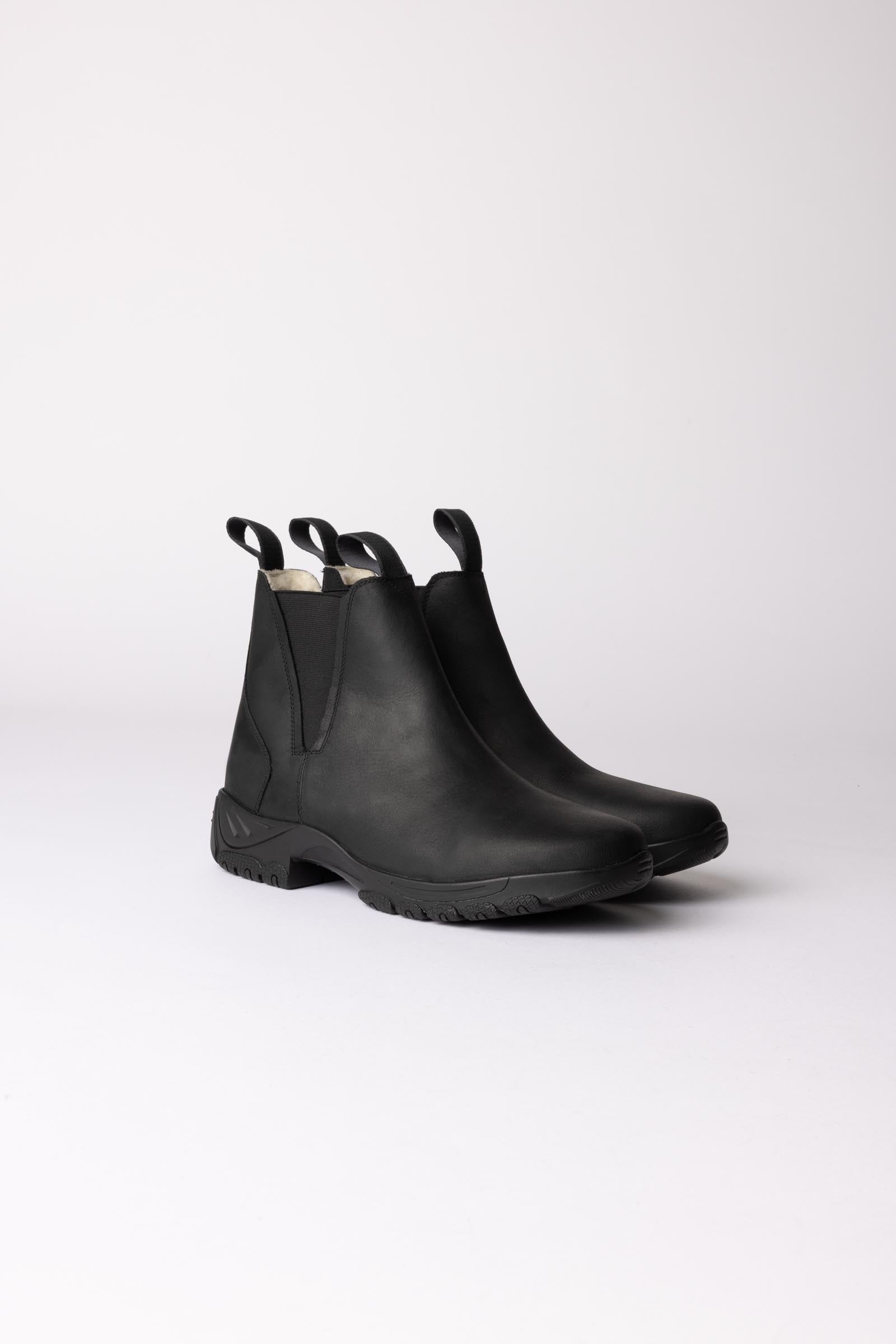 Horze Cornwall Leder-Jodhpurstiefeletten mit Wollfutter Reitstiefel & Reitschuhe