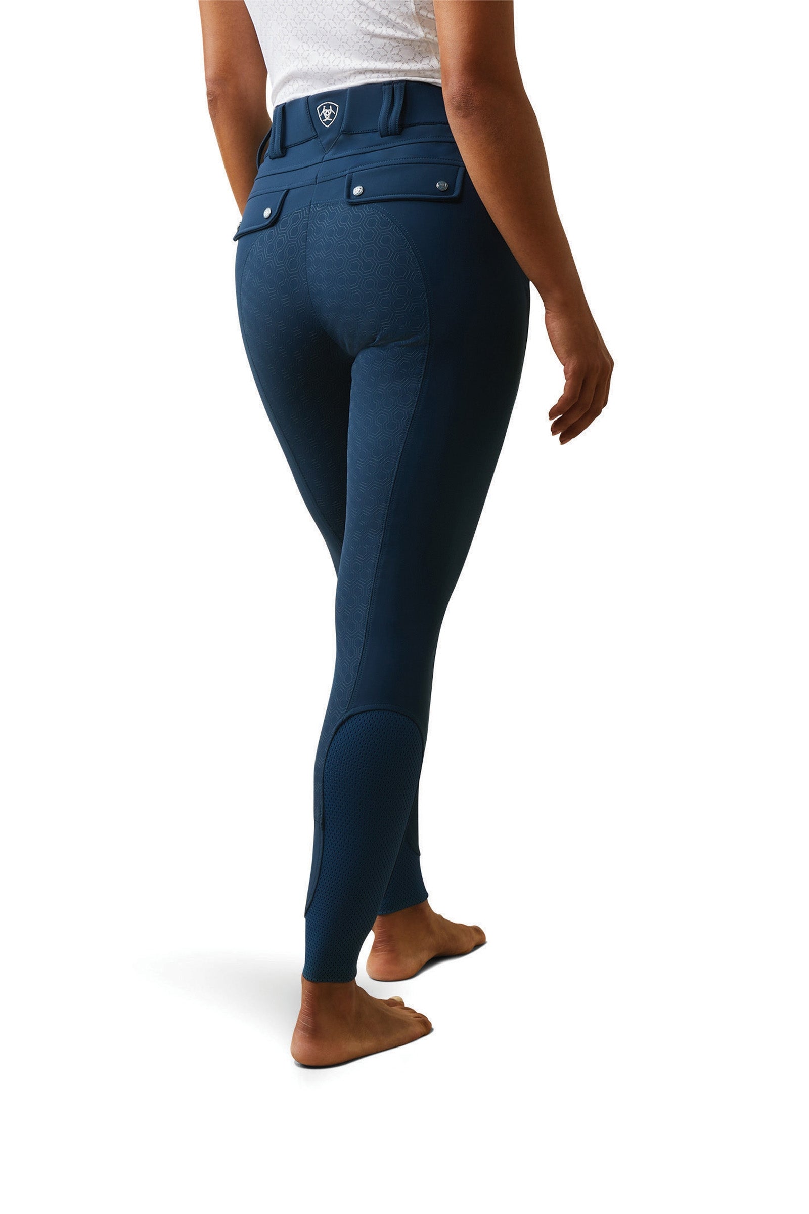 Ariat Tri Factor Women's Full Seat Breeches With Silicone Grip Womens Breeches