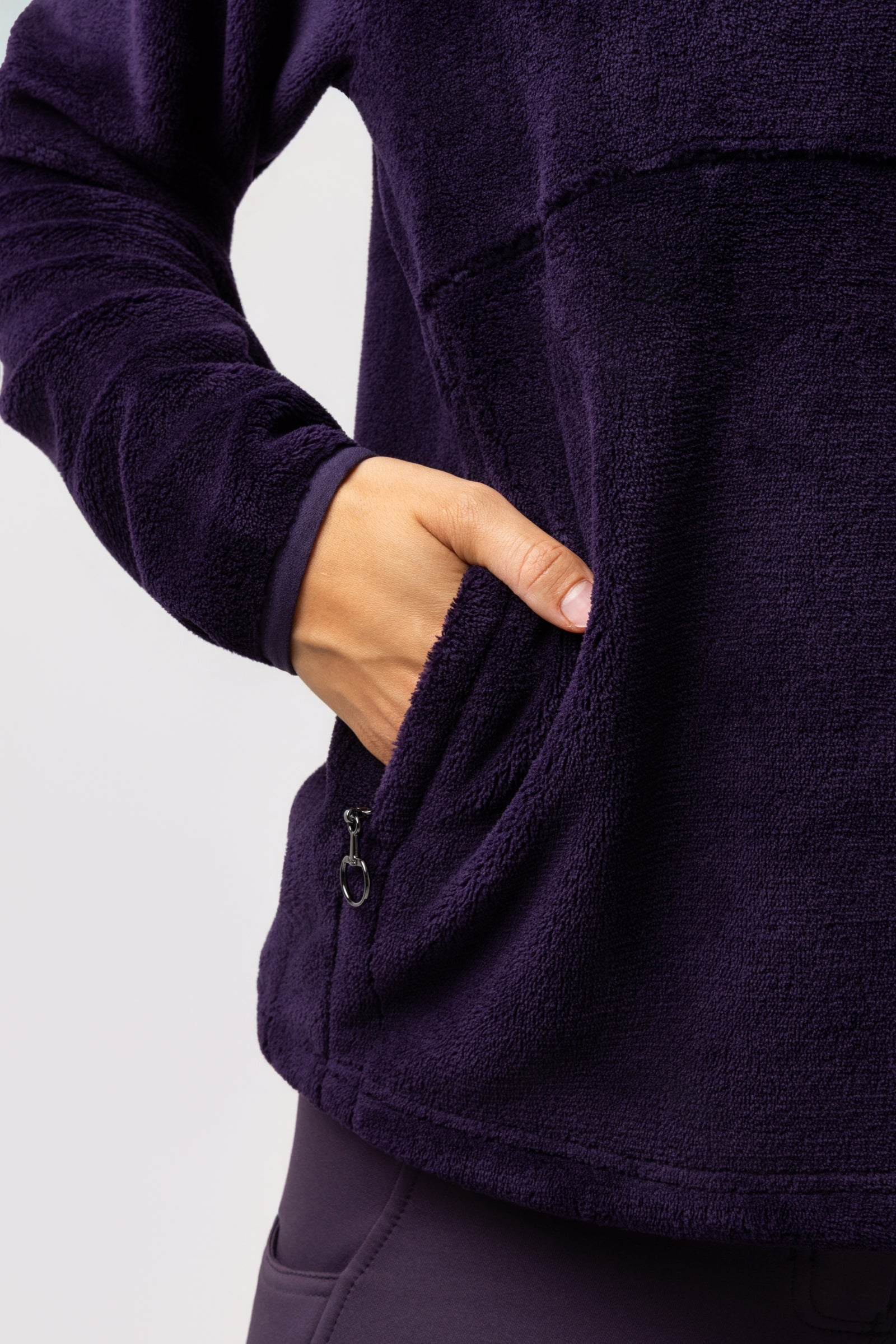 Horze Frieda Women's Anorak Fleece Sweater Women’s Riding Clothing